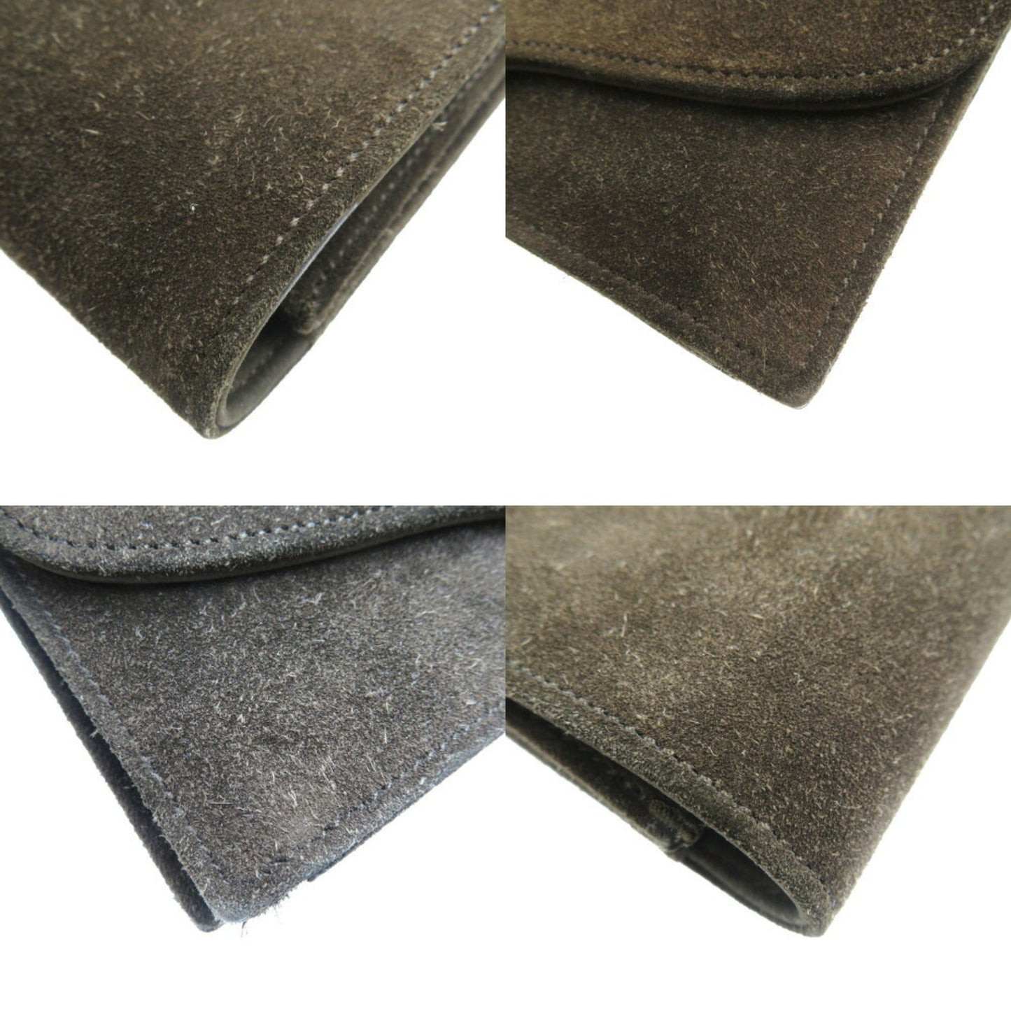 Hermes 1974 ?D Stamped Dobris Brown Clutch Bag 0160Hermes