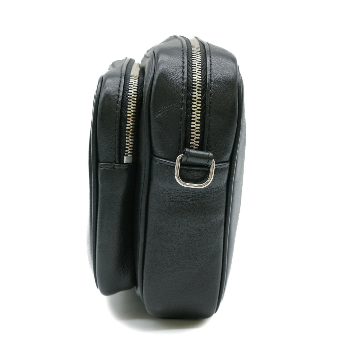 Balenciaga Shoulder Bag Everyday Body Leather Black 638414