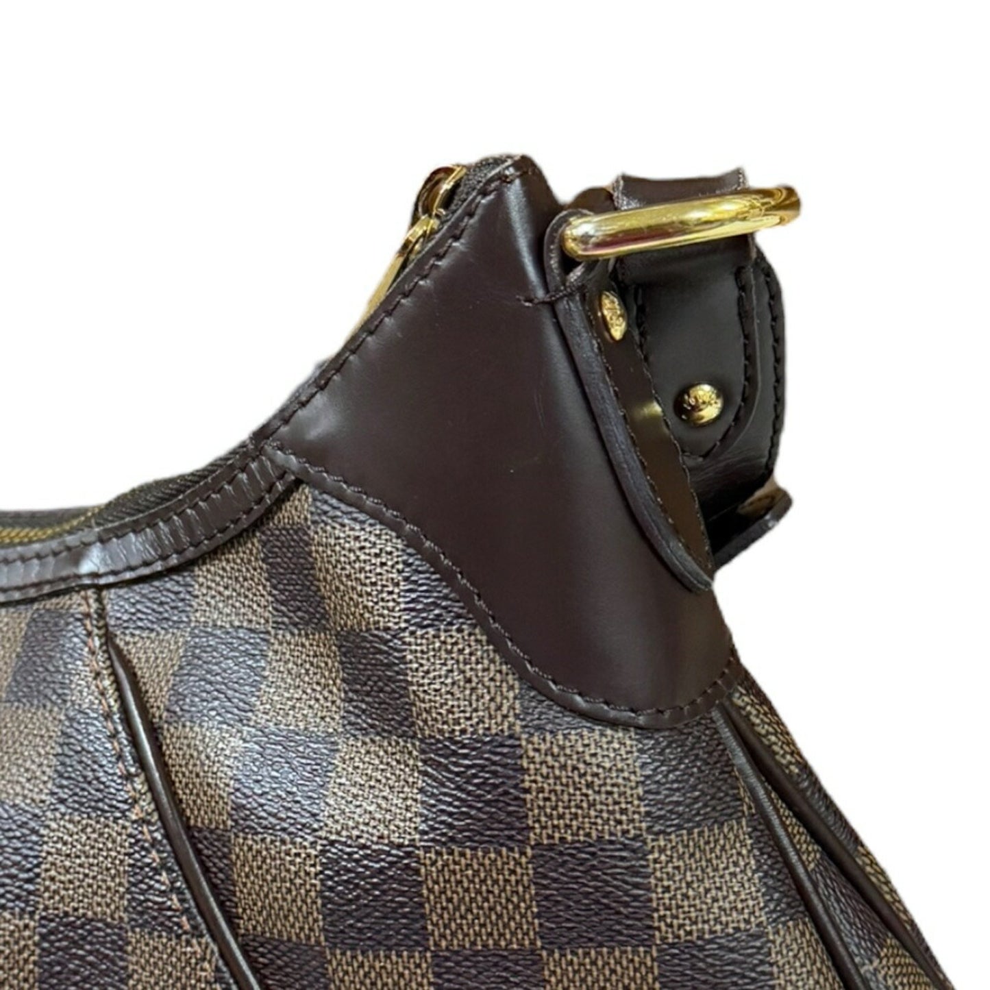 Louis Vuitton Thames Gm Damier Shoulder Bag Canvas N48181 Brown