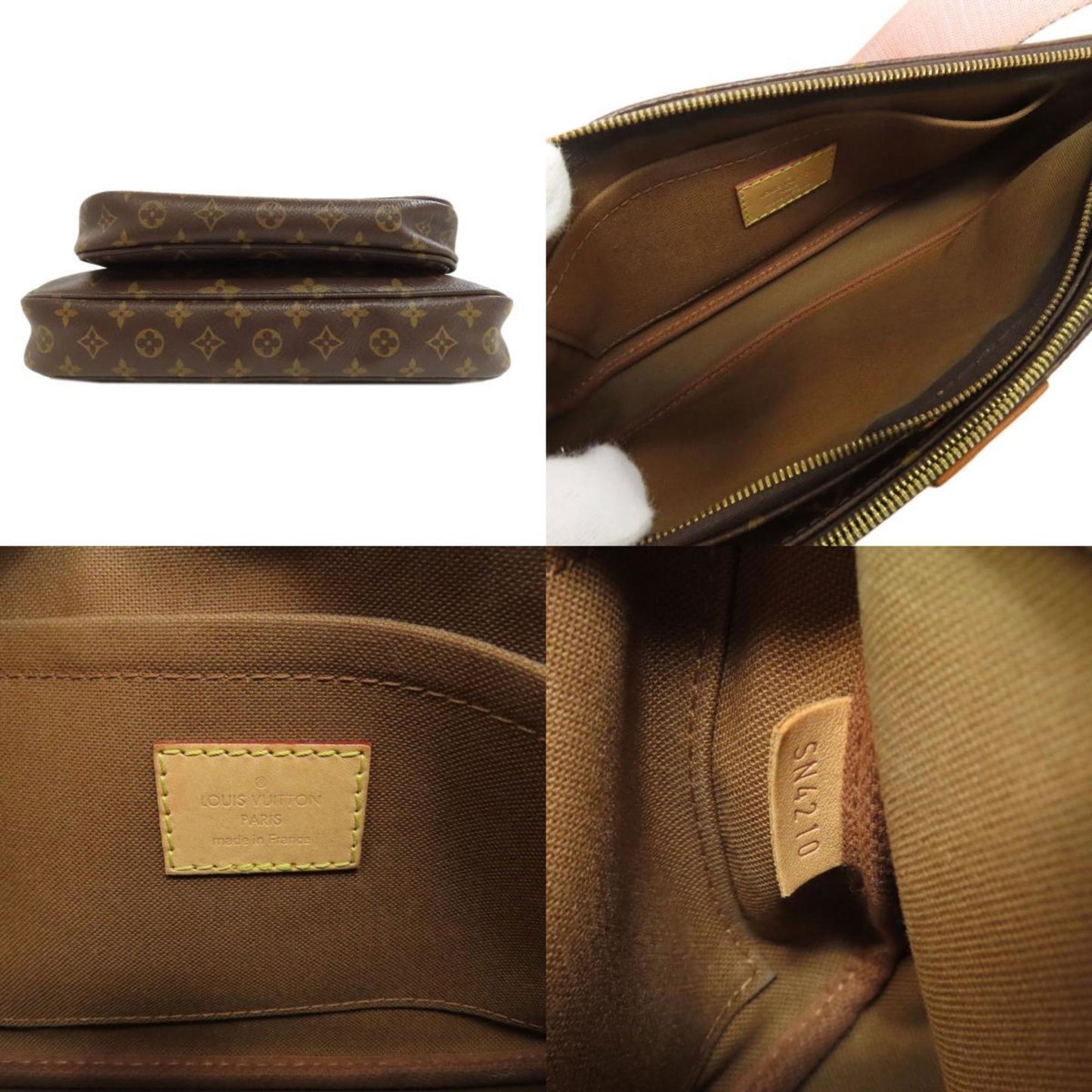 Louis Vuitton M44840 Multi Pochette Accessoires Shoulder Bag Monogram Canvas