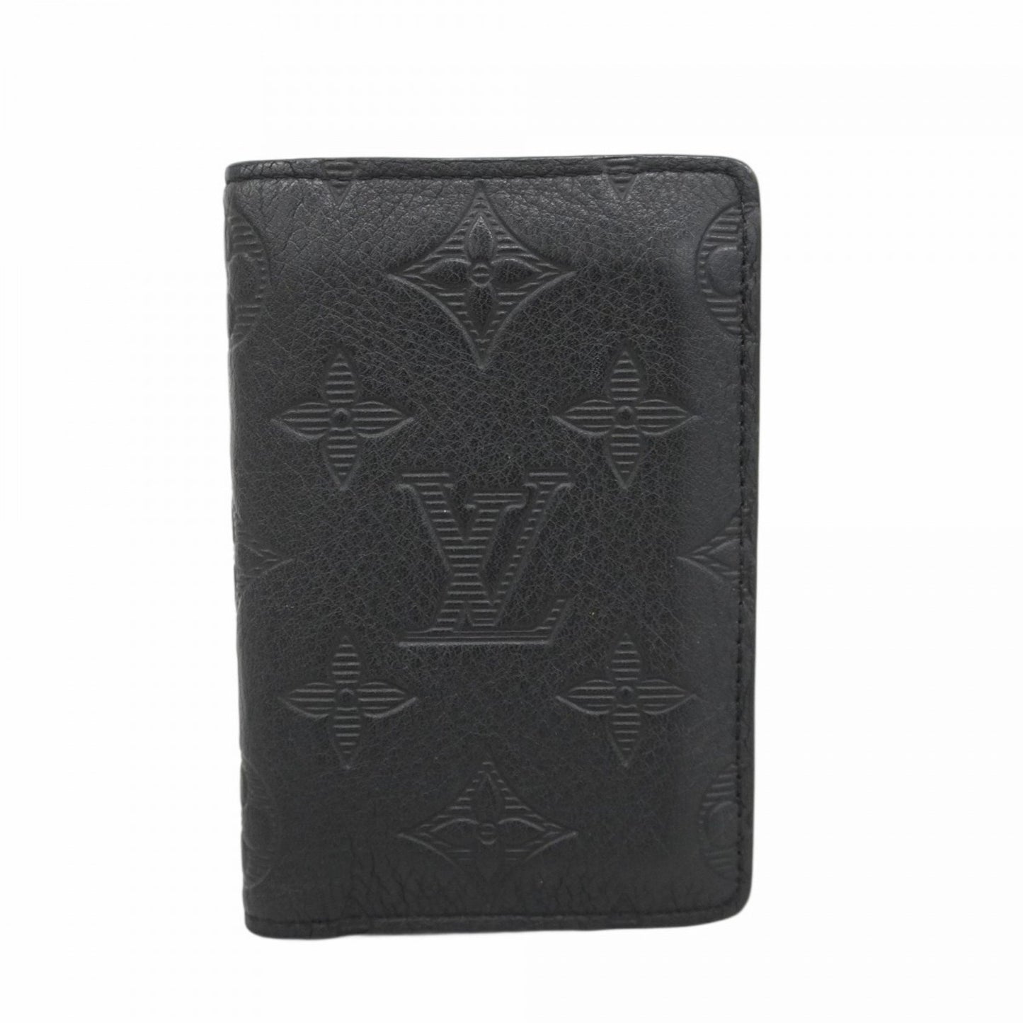 Louis Vuitton Monogram Shadow Organizer De Poche M62899 Black