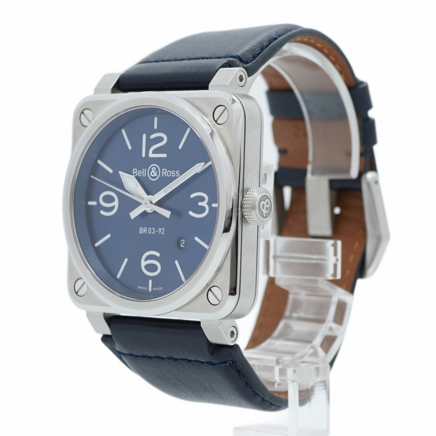 Bell & Ross Blue Steel Br0392-Blu-St Sca Dial