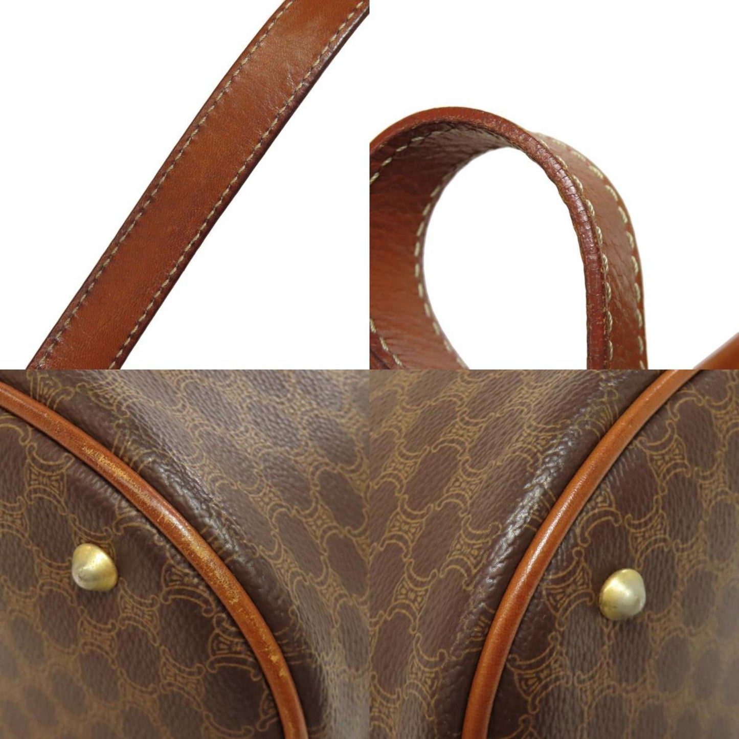 Celine Macadam Tote Bag Leather