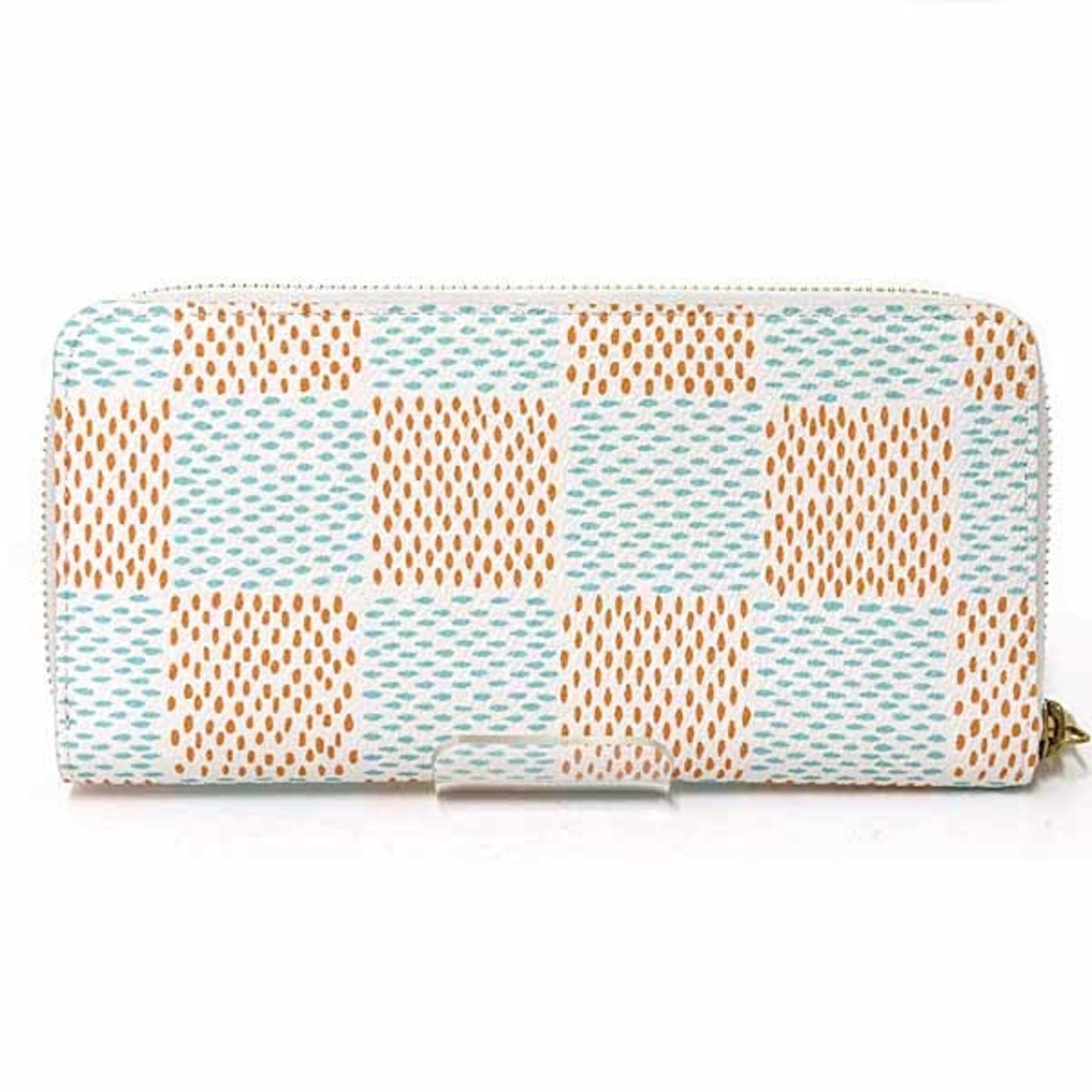 Louis Vuitton Zippy Wallet Vertical Round Long Damier Heritage N40675 A