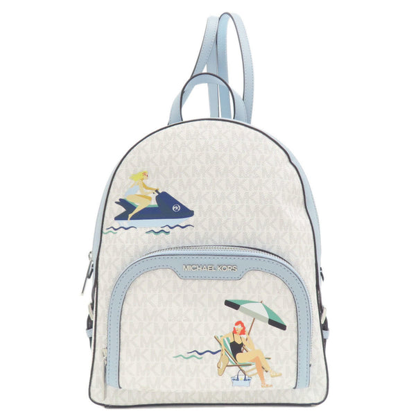 Michael Kors Resort Motif Backpack/Daypack Pvc/Leather