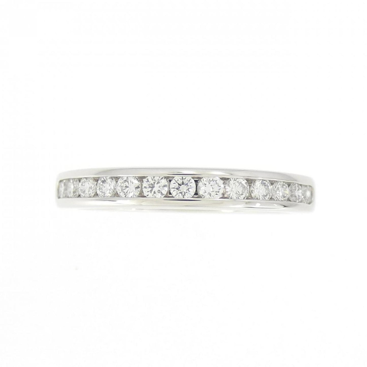 Tiffany Half Circle Channel Setting Ring