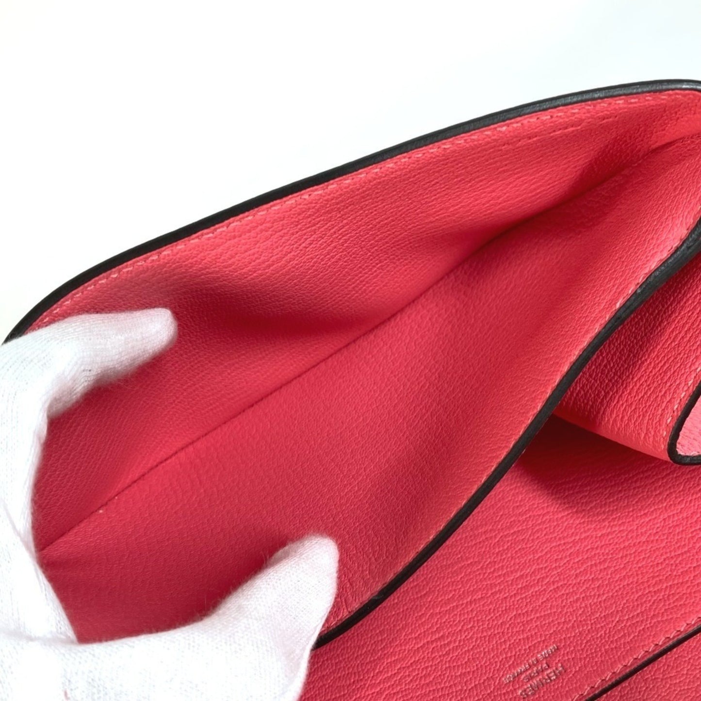 Hermes Opry Clutch Pouch Flap Bag Chevre