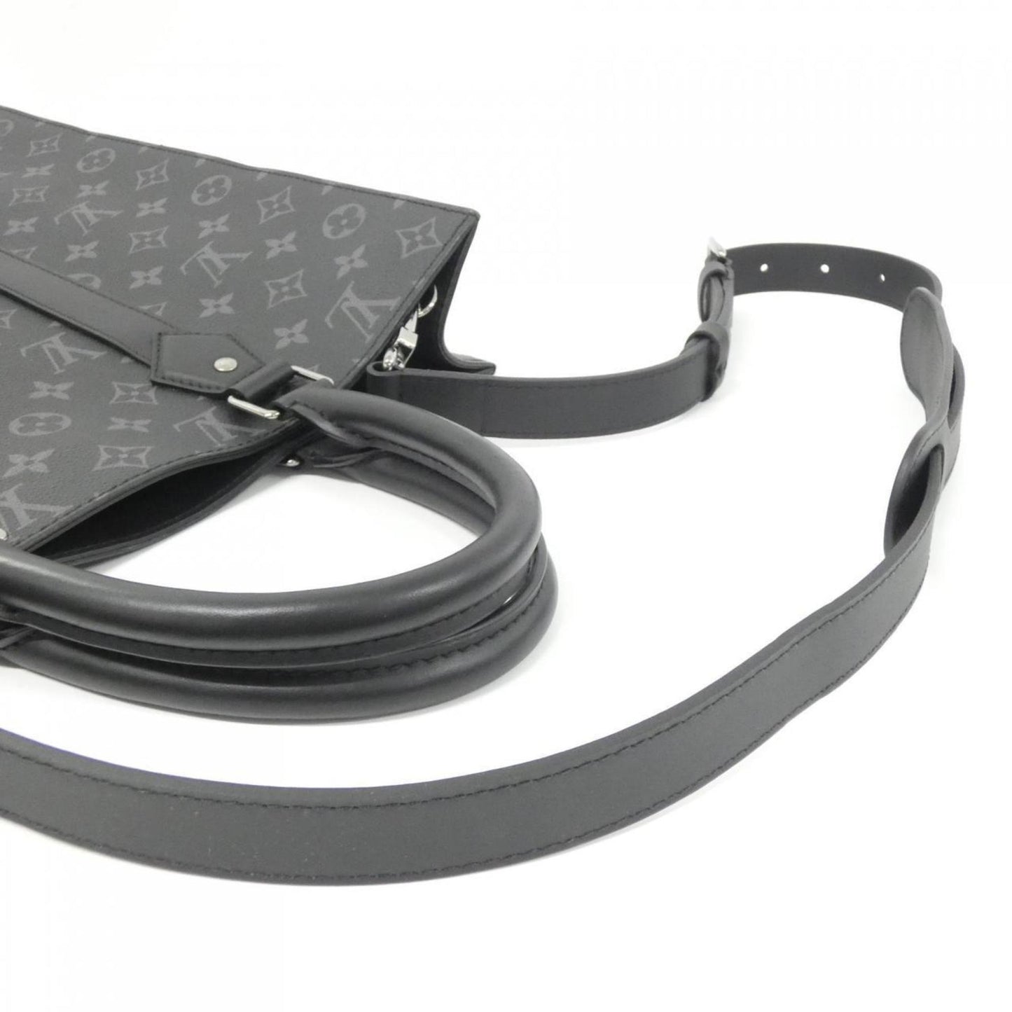 Louis Vuitton Monogram Eclipse Sac Plat M46452 Handbag