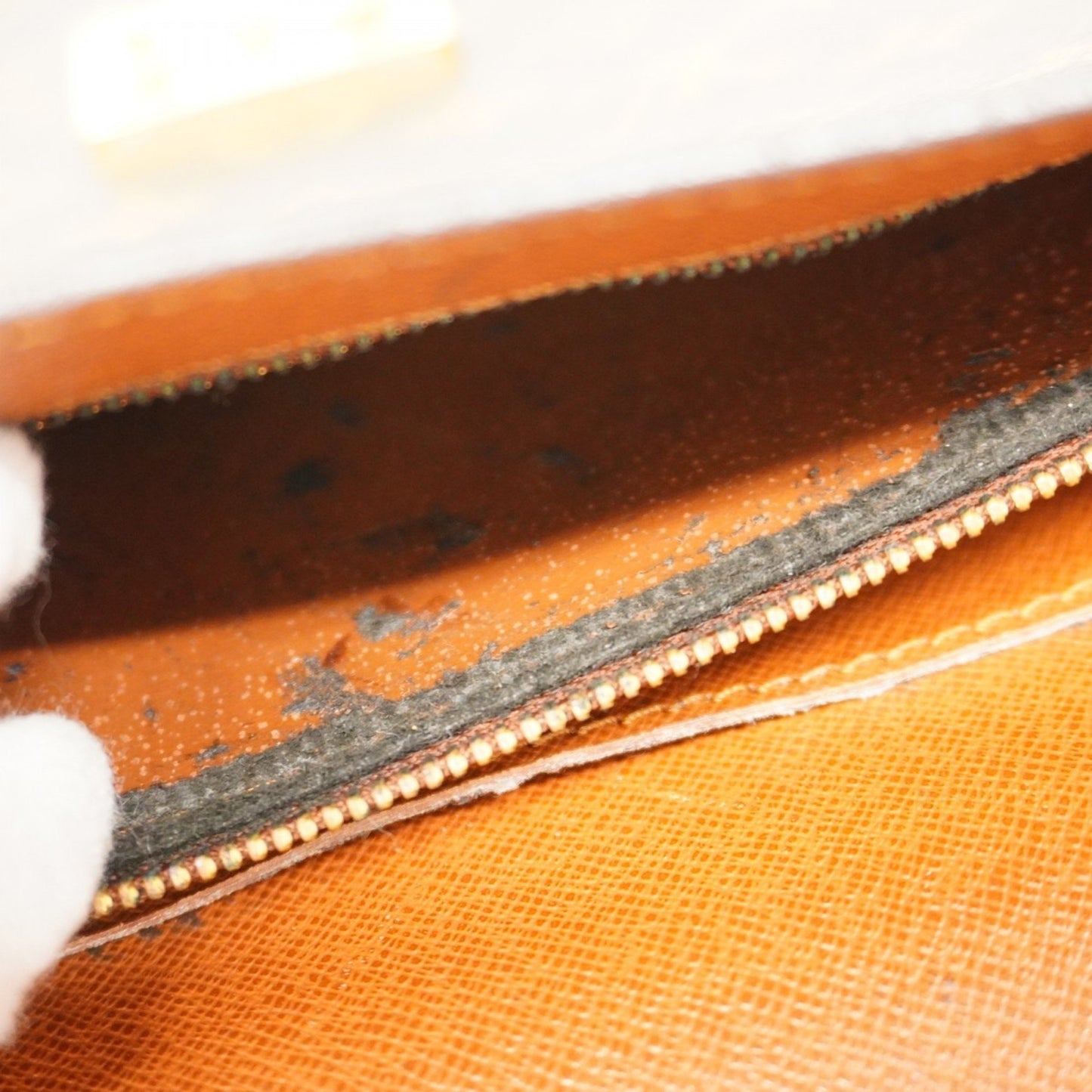 Louis Vuitton Monogram Porte-Document Bandouliere Handbag M53338 Brown