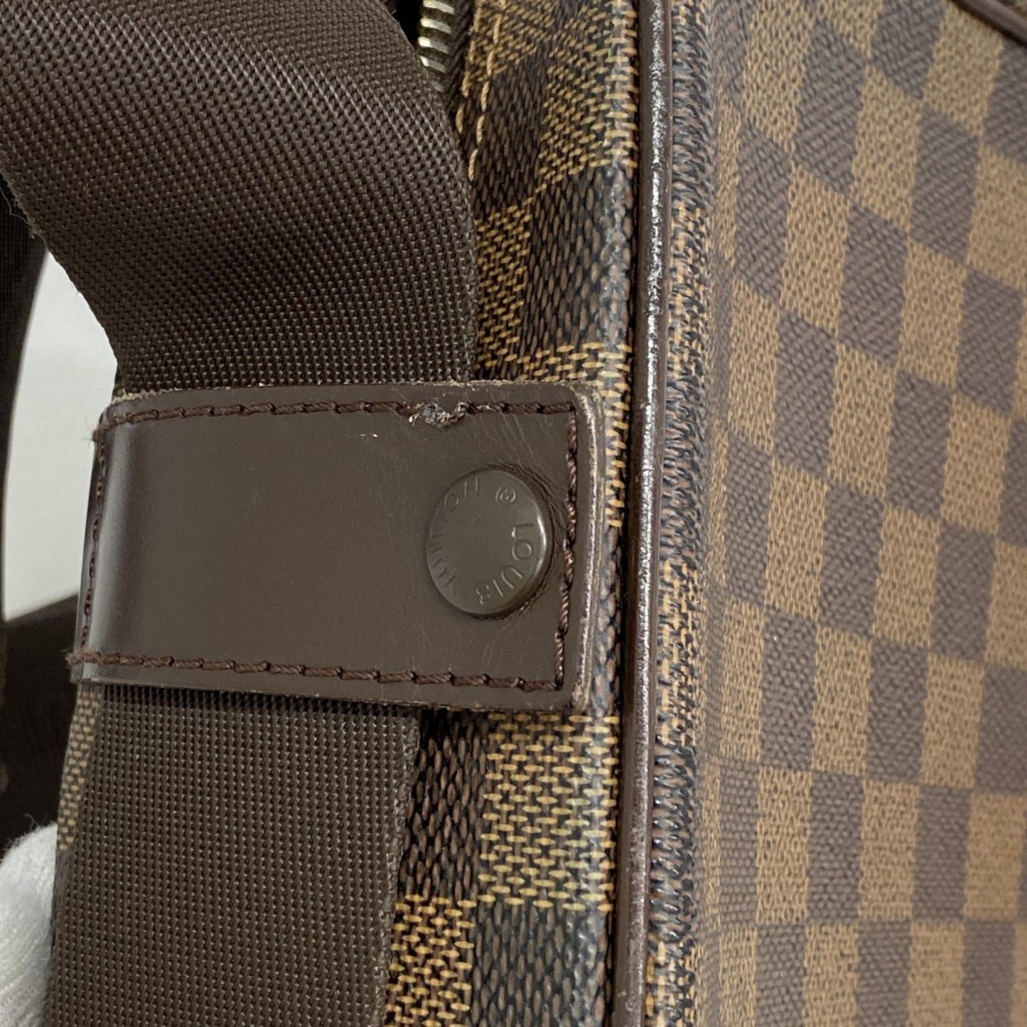 Louis Vuitton Damier Olaf Pm Shoulder Bag N41442 Ebene