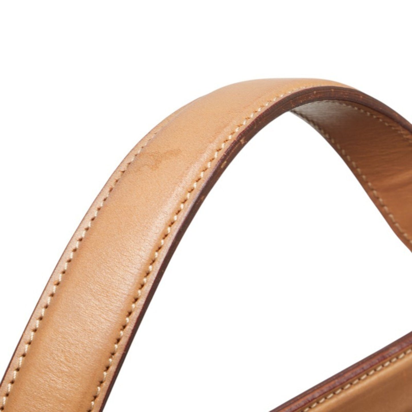 Celine Macadam Handbag In Brown Leather