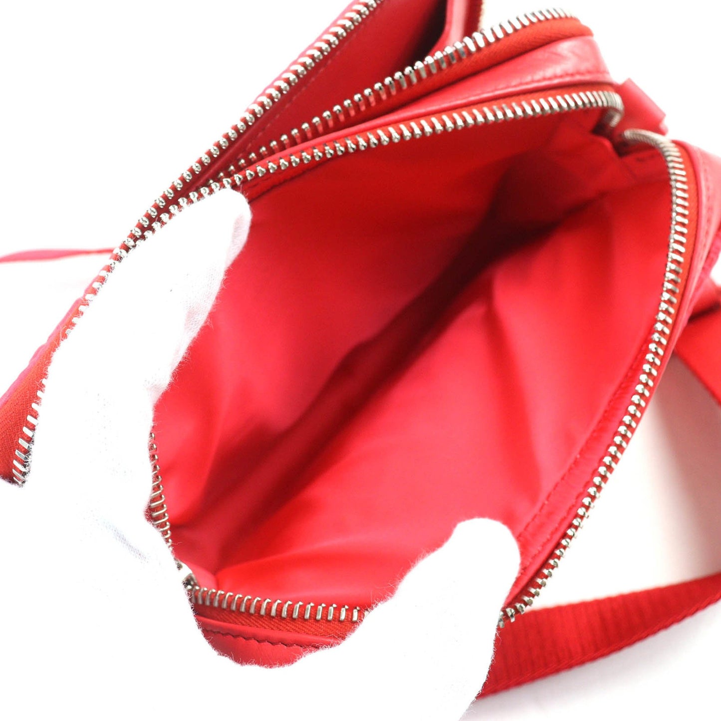 Christian Dior Dior 2Esbc119Ray Leather Oblique Quilted Bunny Messenger Bag/Shoulder Bag