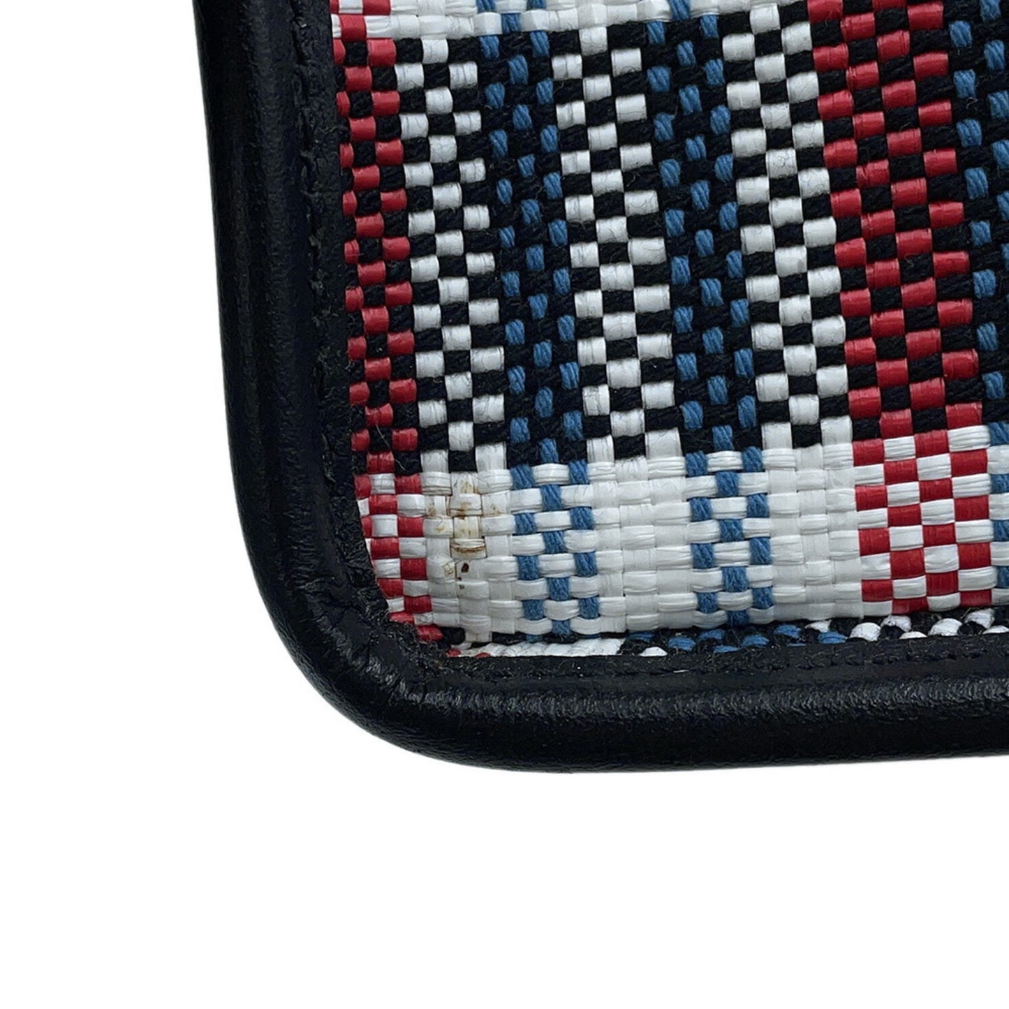 Gucci Embroidered Check Tote Bag