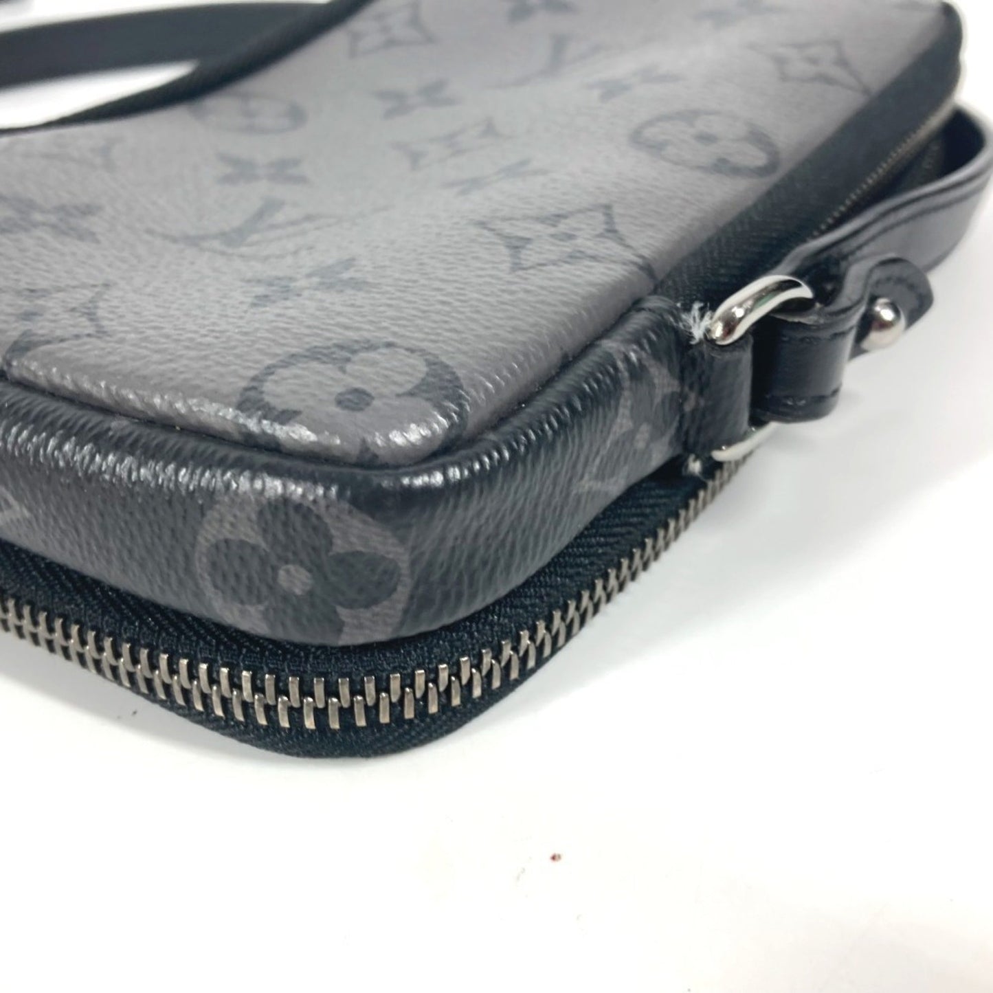 Louis Vuitton M69534 Monogram Eclipse Double Phone Pouch