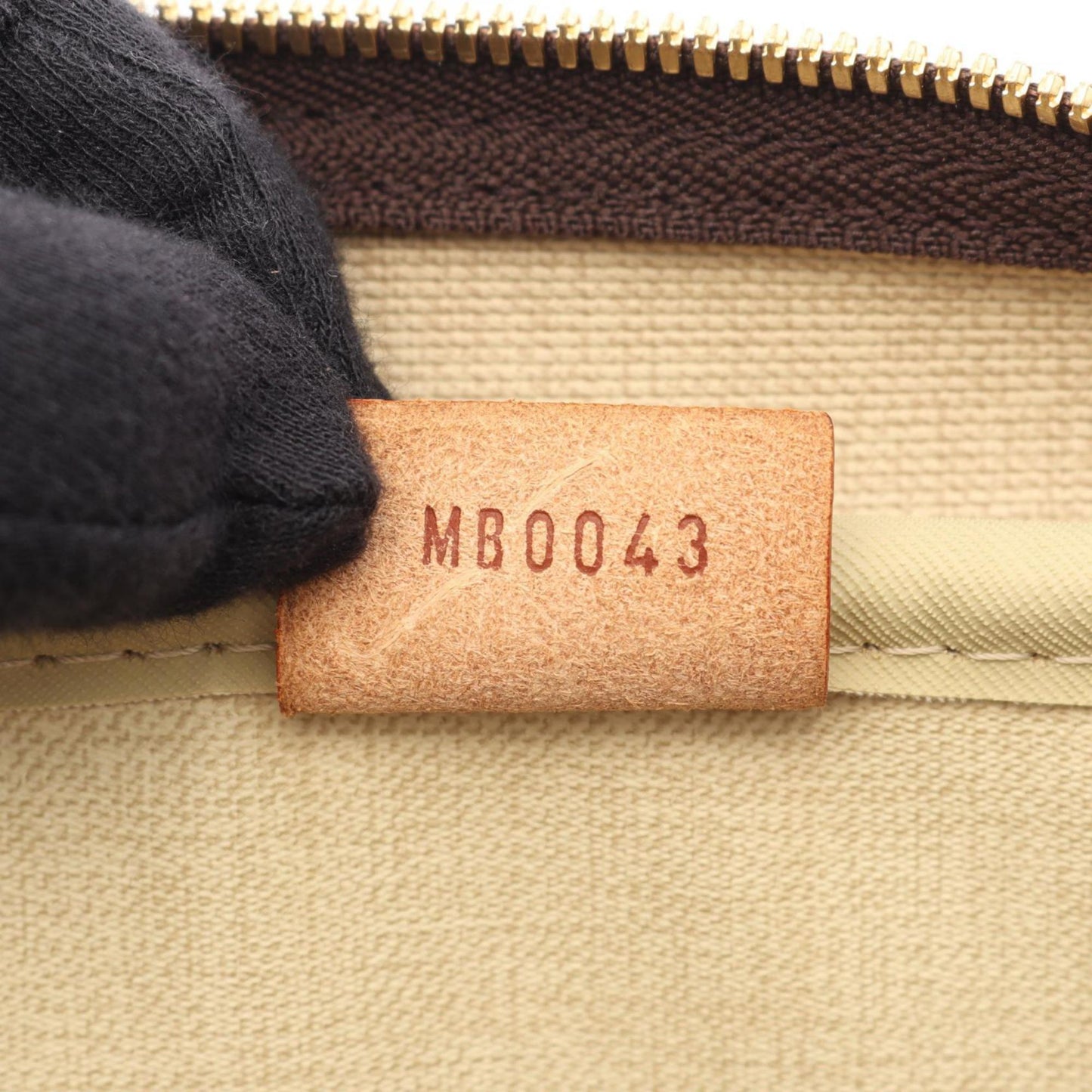 Louis Vuitton Deauville Bowling Vanity Handbag In Coated Canvas And Leather With Monogram Design