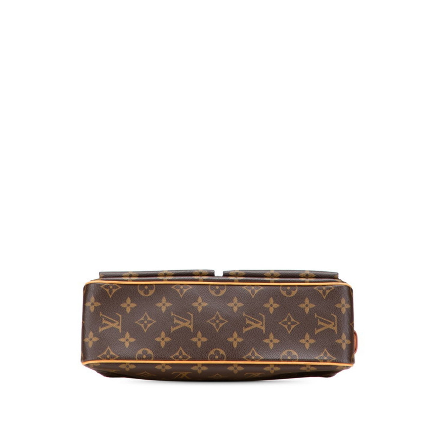 Louis Vuitton Monogram Viva Cite Mm One-Shoulder Bag M51164 Brown Pvc Leather
