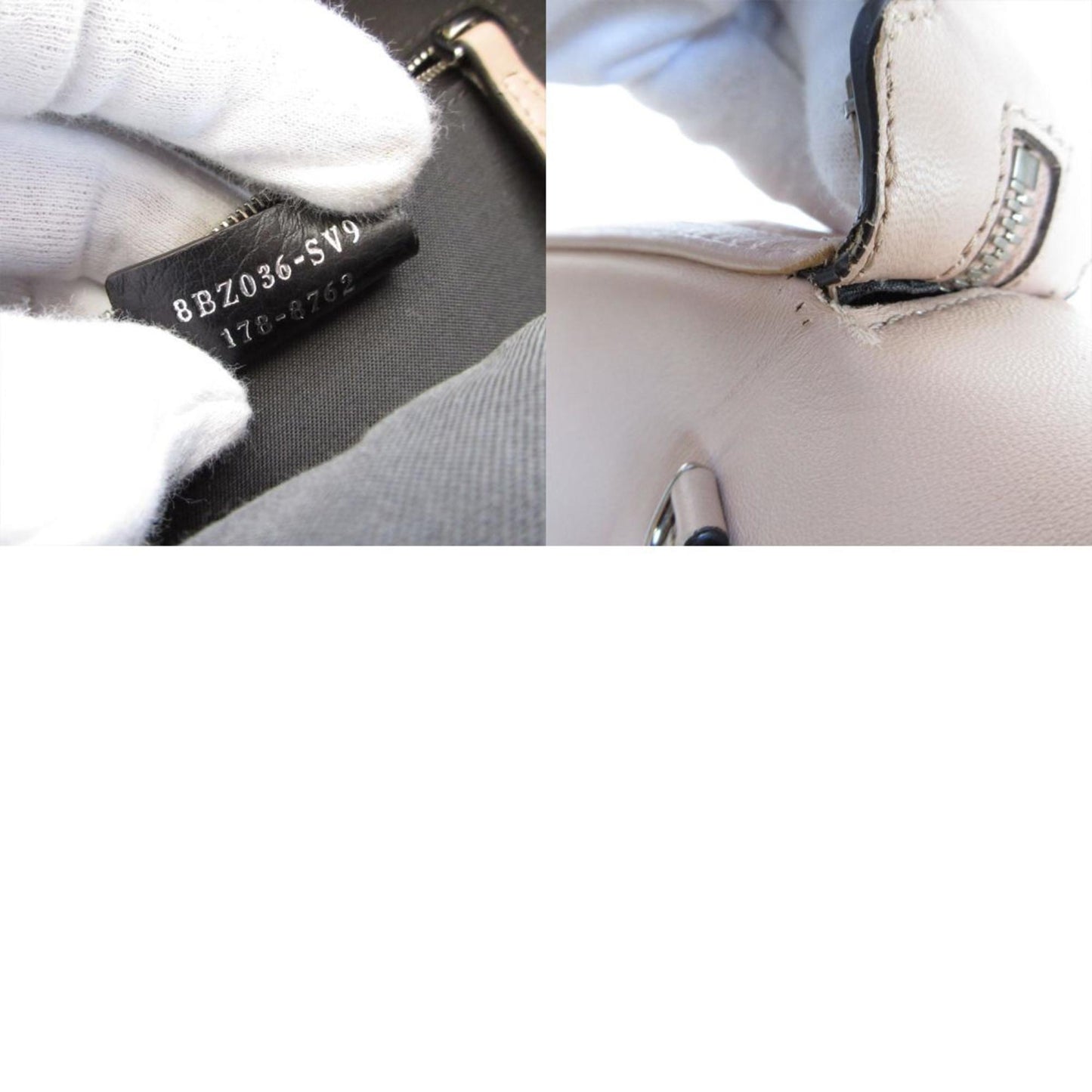 Fendi Backpack Leather Light Pink