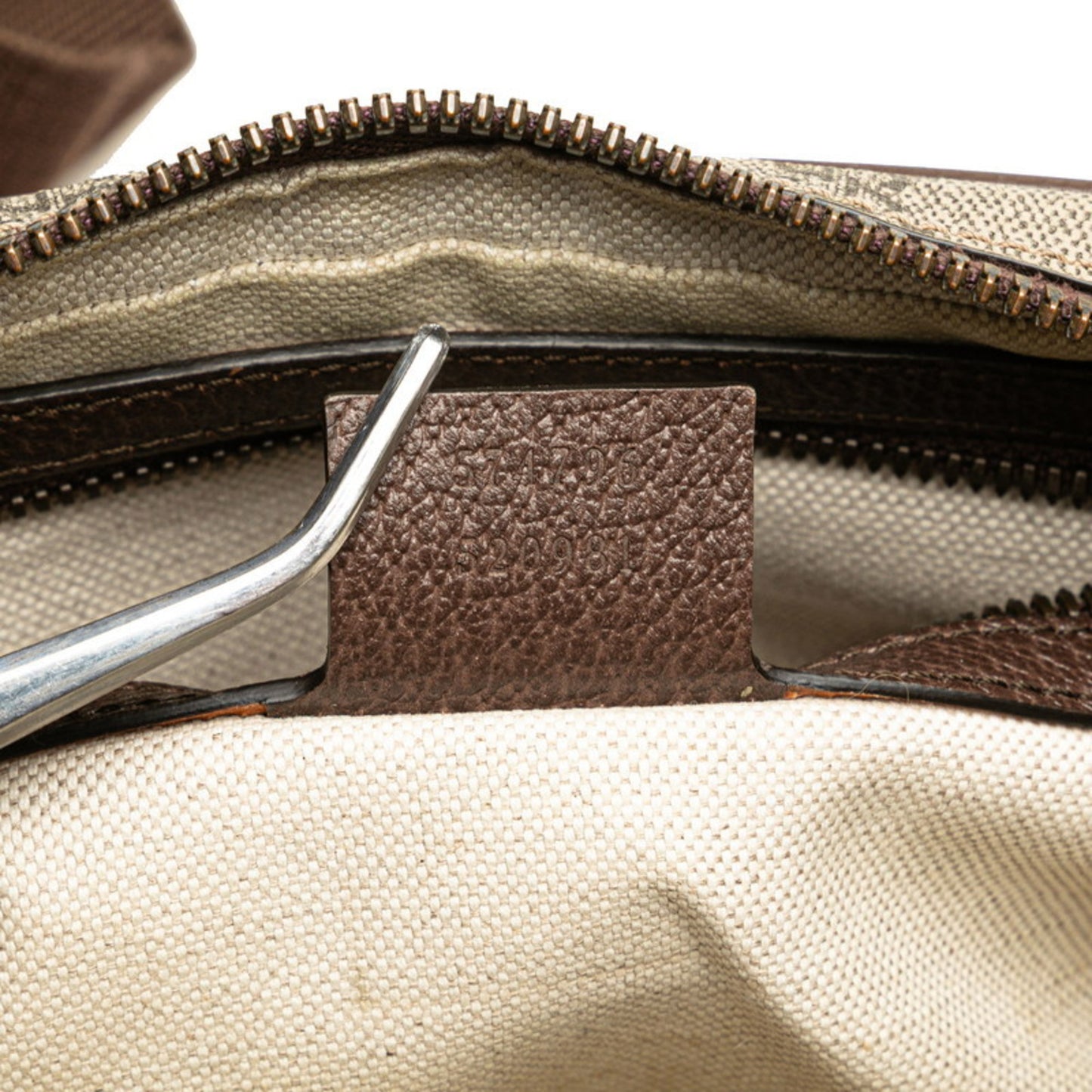 Gucci Gg Supreme Ophidia Belt Bag/Body Bag 574796 Beige/Brown Leather