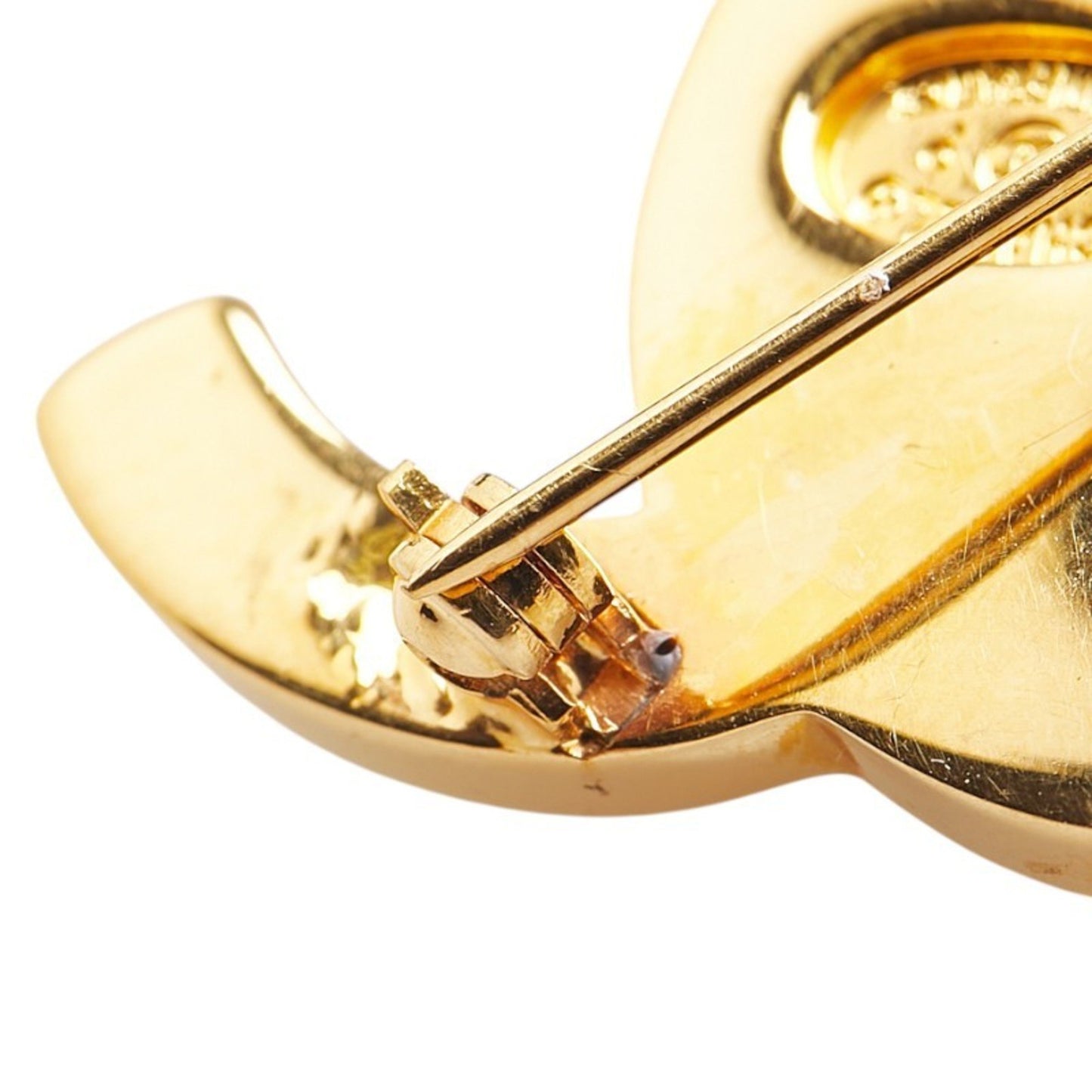 Vintage Chanel Coco Mark Turnlock Brooch