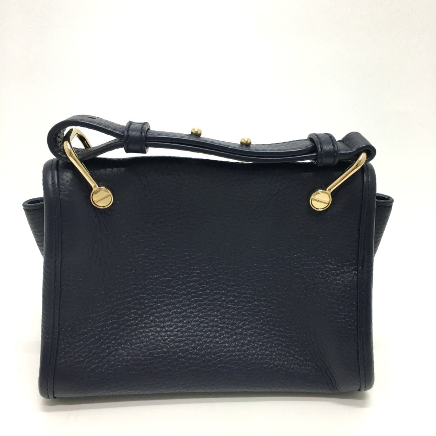 Barry Logo Bag 2Way Shoulder Bag Navy