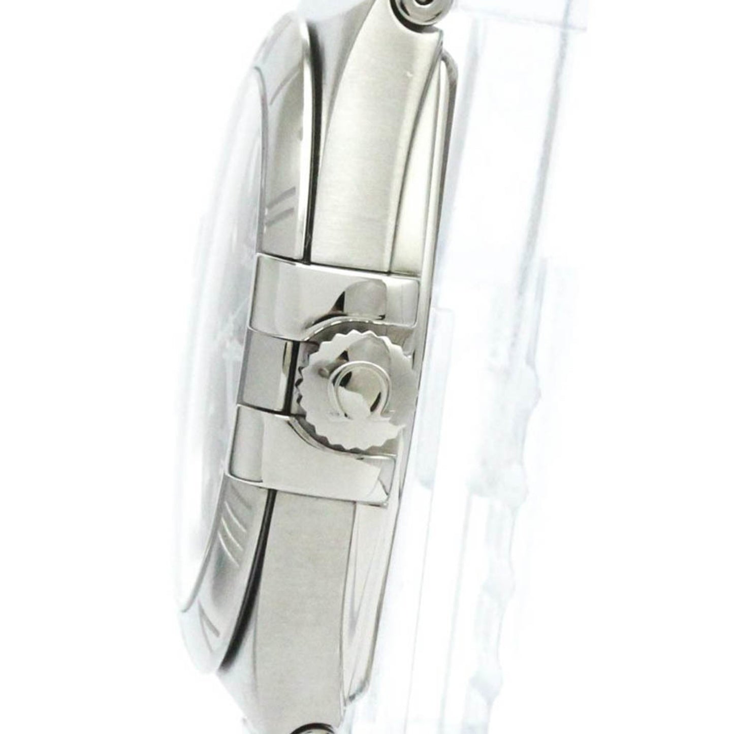 Polished Omega Constellation Date Quartz