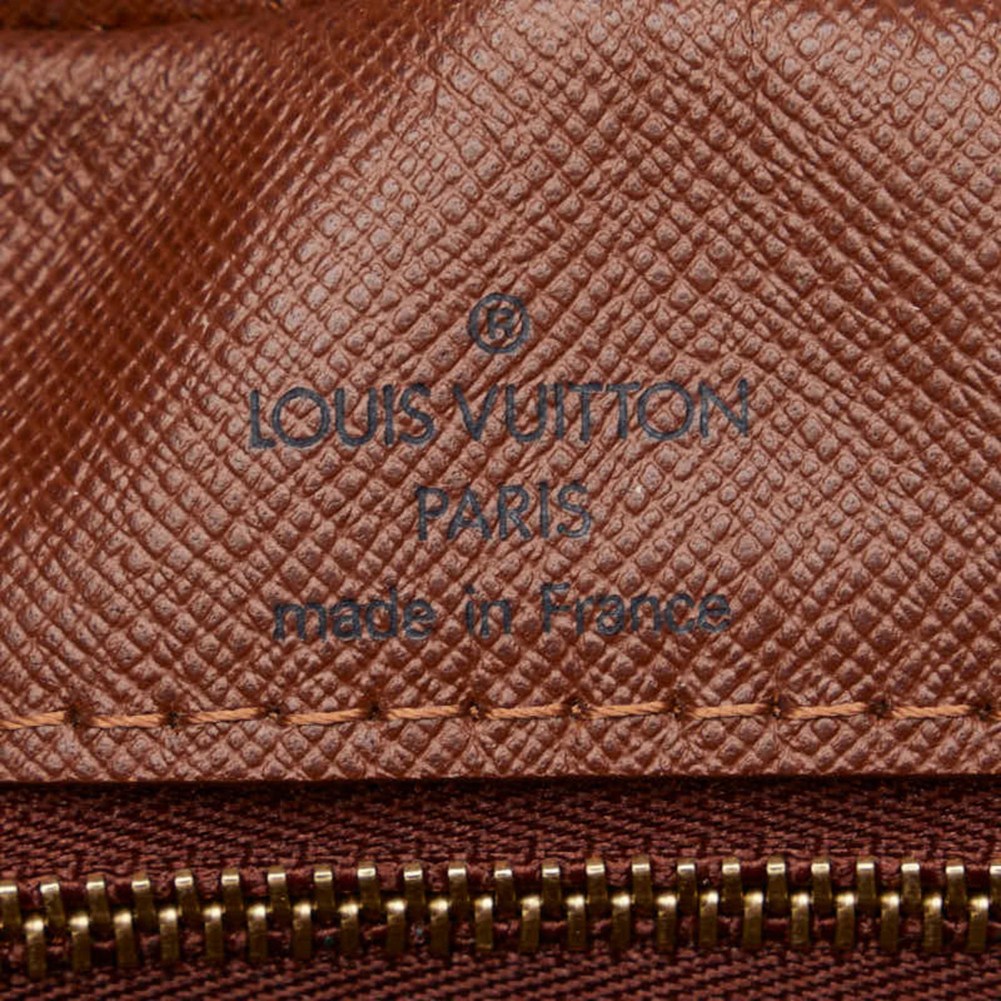 Louis Vuitton Monogram Nile Shoulder Bag M45244 Brown Pvc Leather