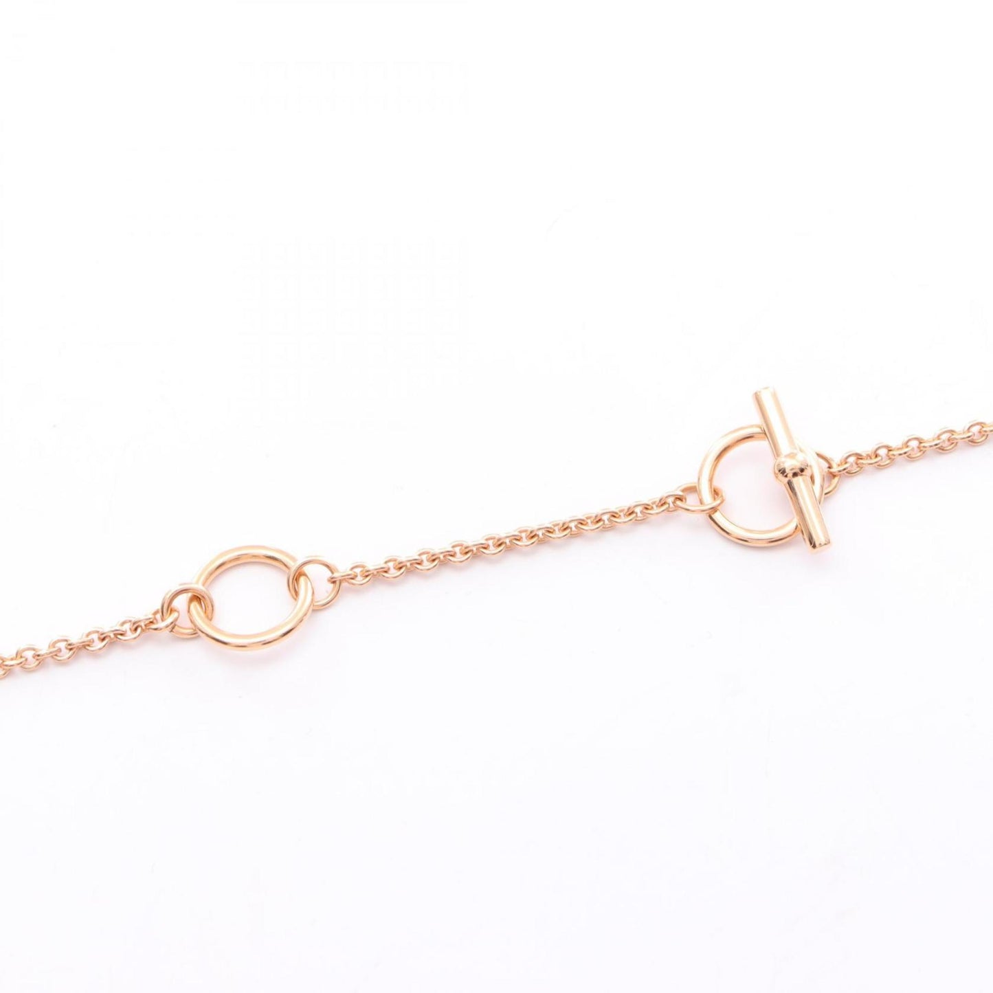 Hermes Herms Chaine D'Ancre Mini Maillon Necklace