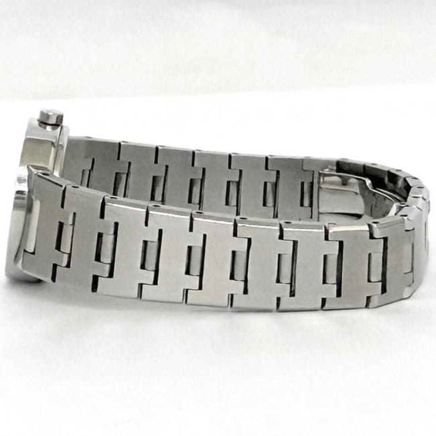 Bvlgari Watch F-21814 Black Silver Bb23Ss