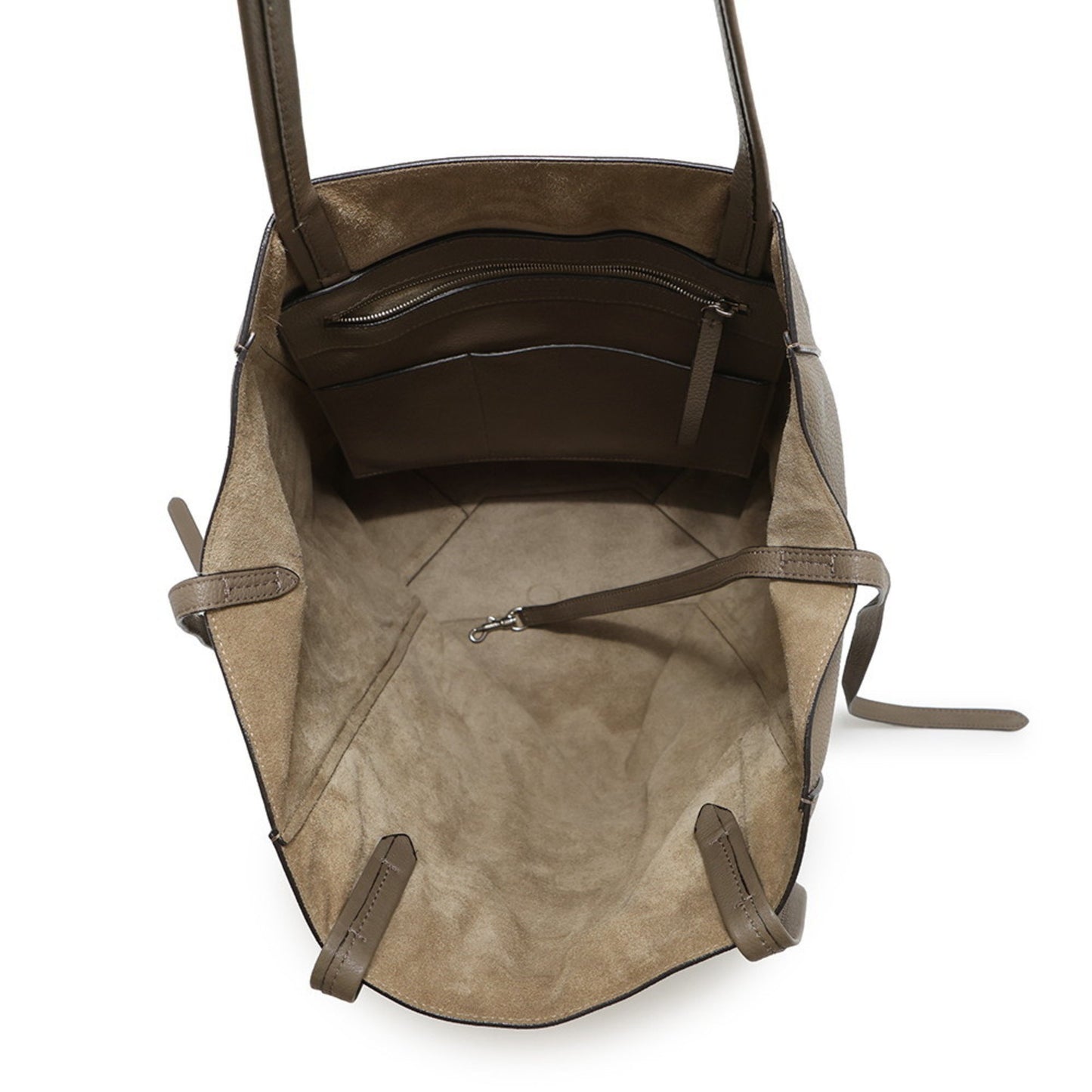 Celine Cabas Phantom Leather Tote Bag 175543 Celine