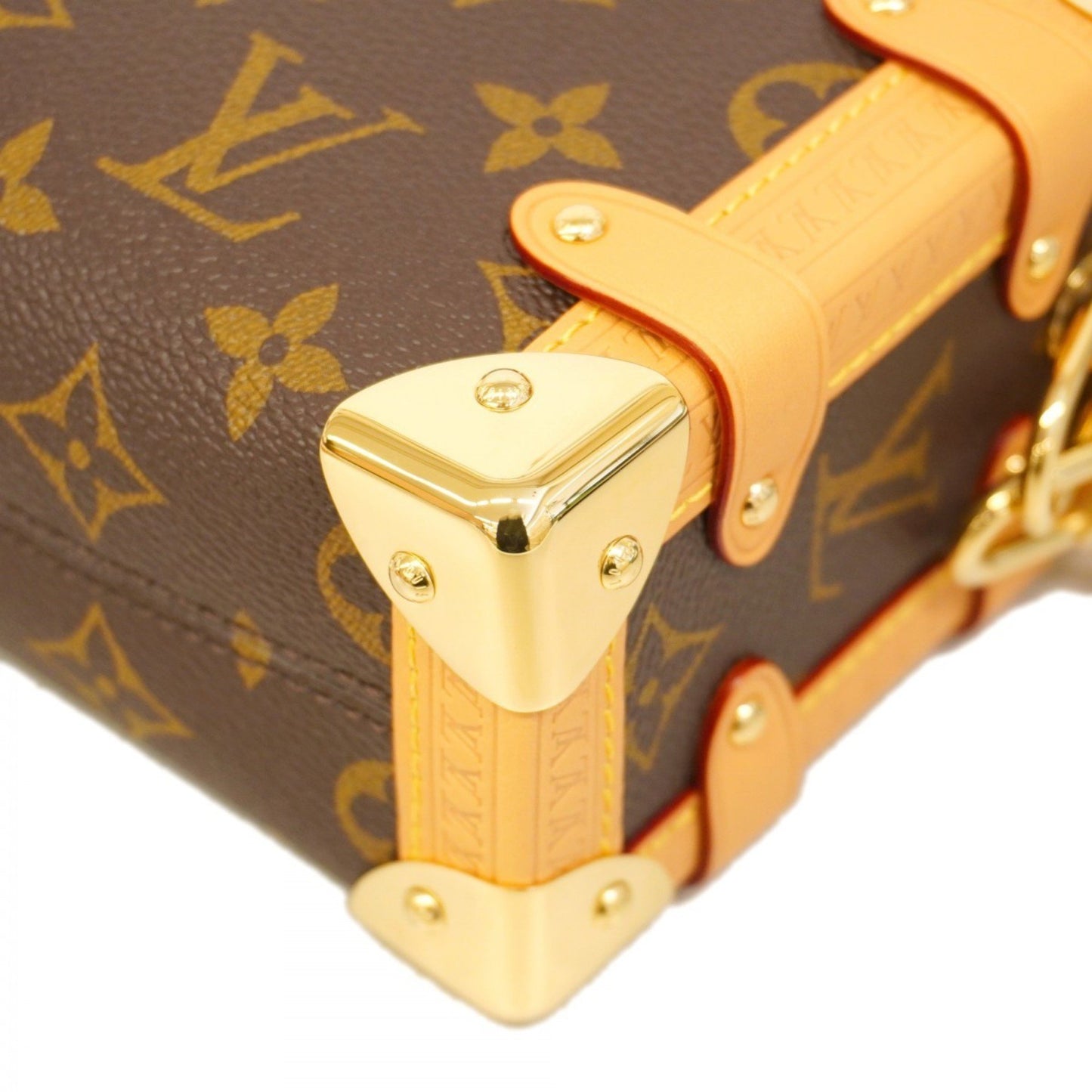 Louis Vuitton Monogram Side Trunk Pm Shoulder Bag M46815 Brown