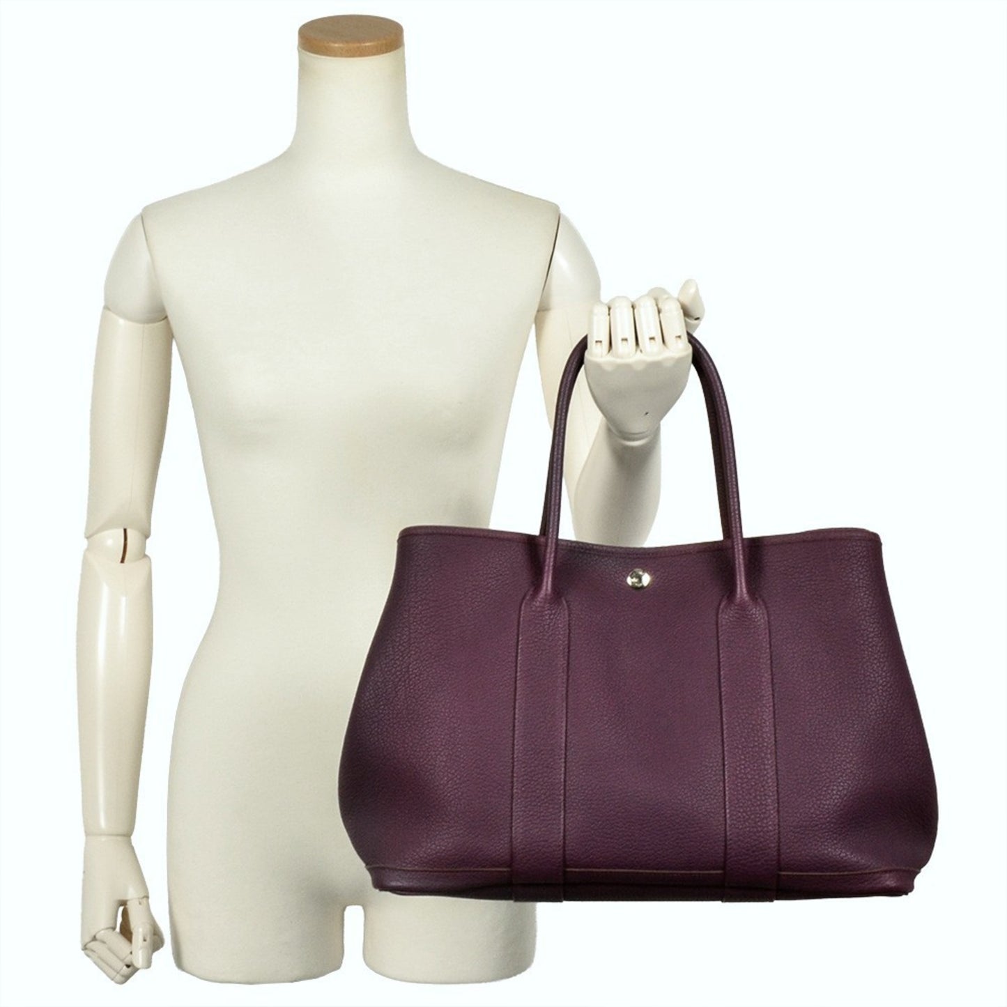 Leather Hermes Tote Bag Negonda