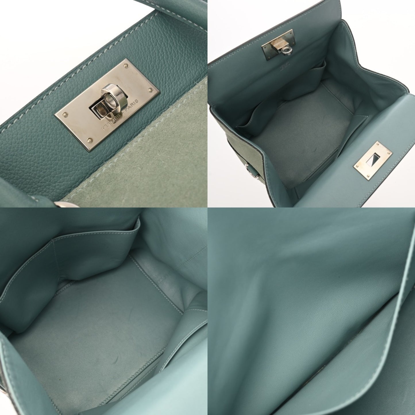 Hermes Toolbox 20 2-Way Blue Atoll (R Stamp) (Circa 2014)