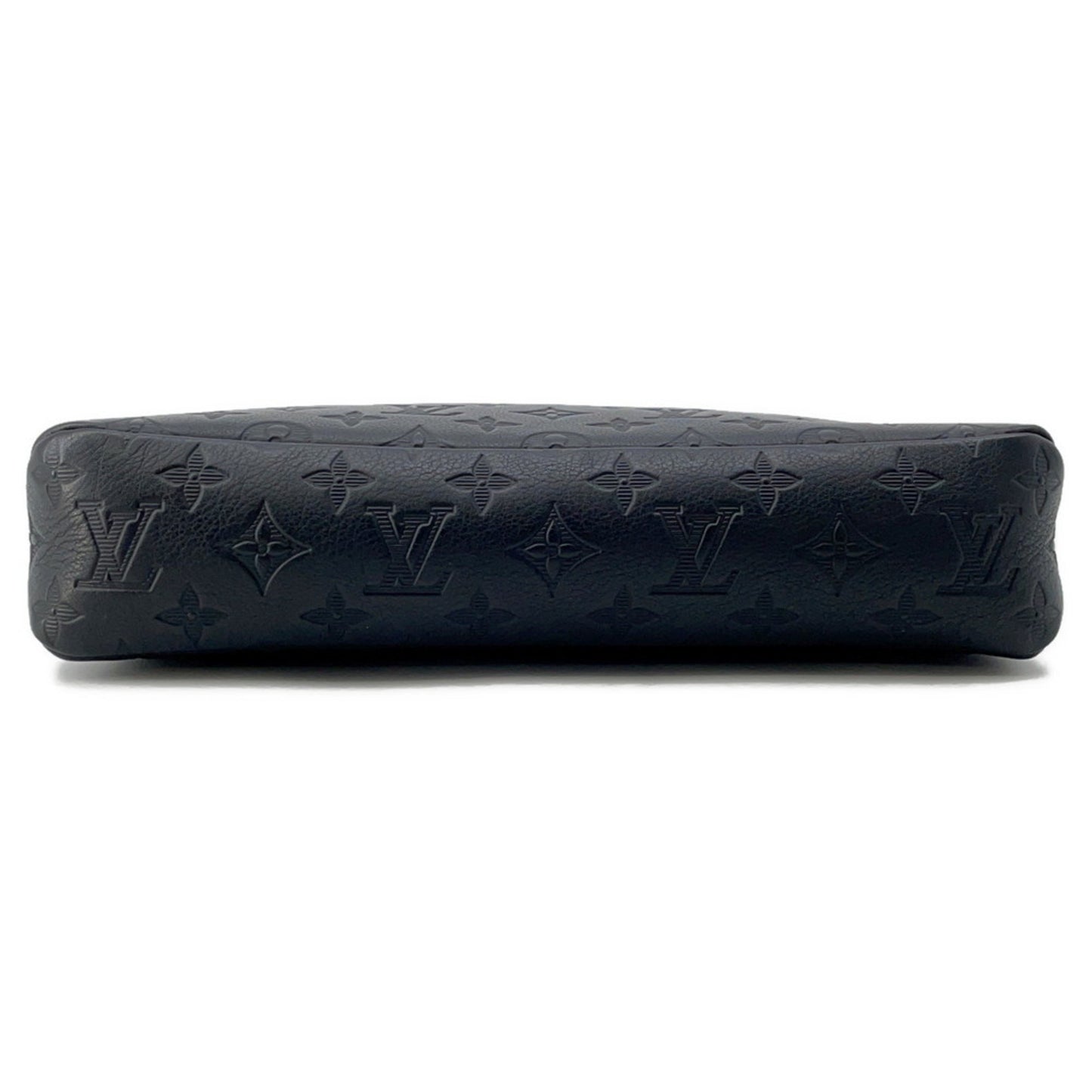 Louis Vuitton Clutch Bag Monogram Shadow Pochette Voyage Souple M82545 Louis Vuitton Black