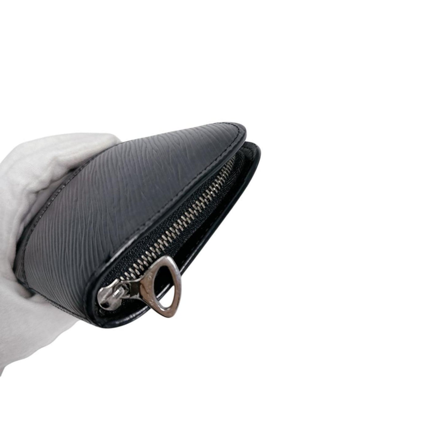 Louis Vuitton Louis Vuitton Long Wallet Epi Portefeuille Z Leather M63442 Black
