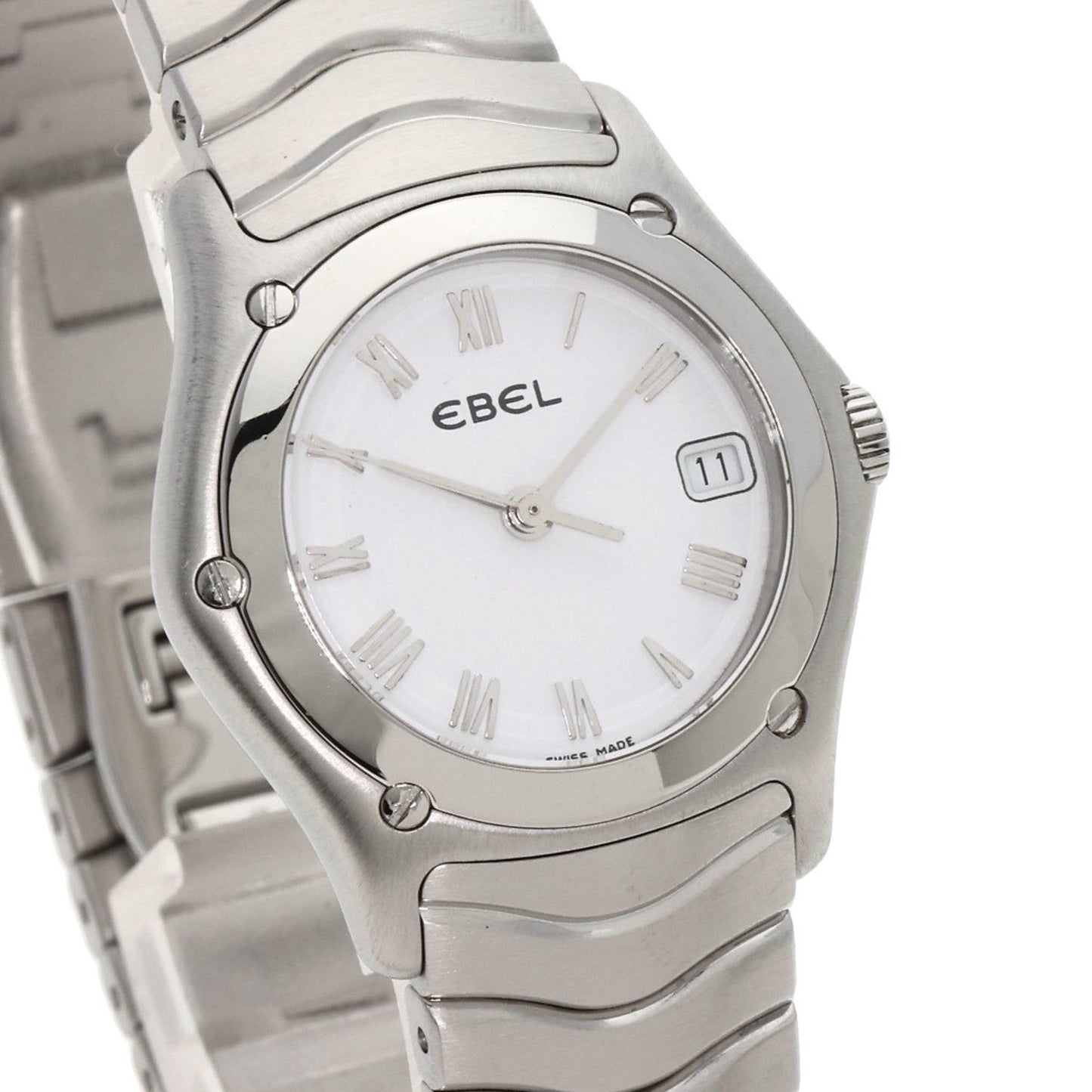 Ebel 9087F21 Classic Wave Watch Stainless Steel Ss