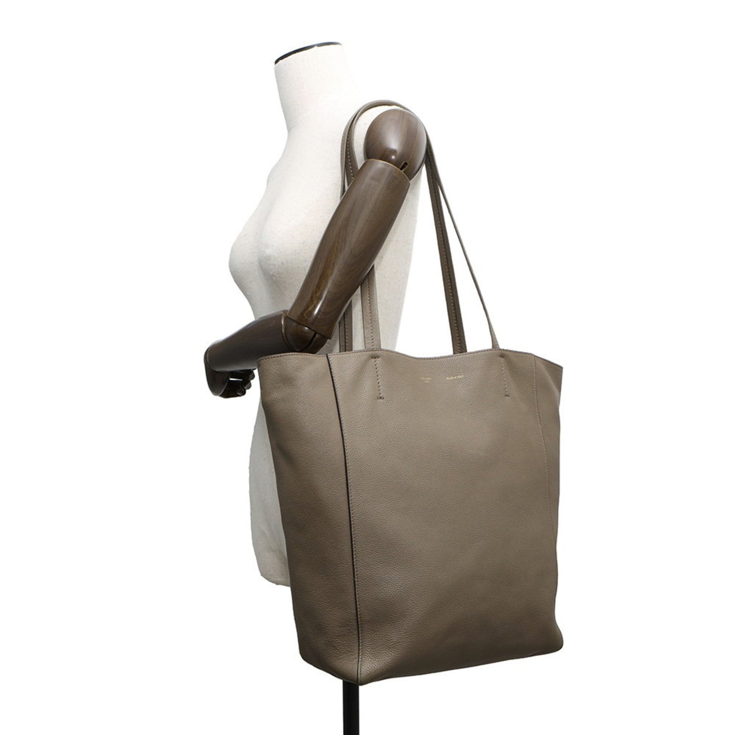 Celine Cabas Phantom Leather Tote Bag 175543 Celine
