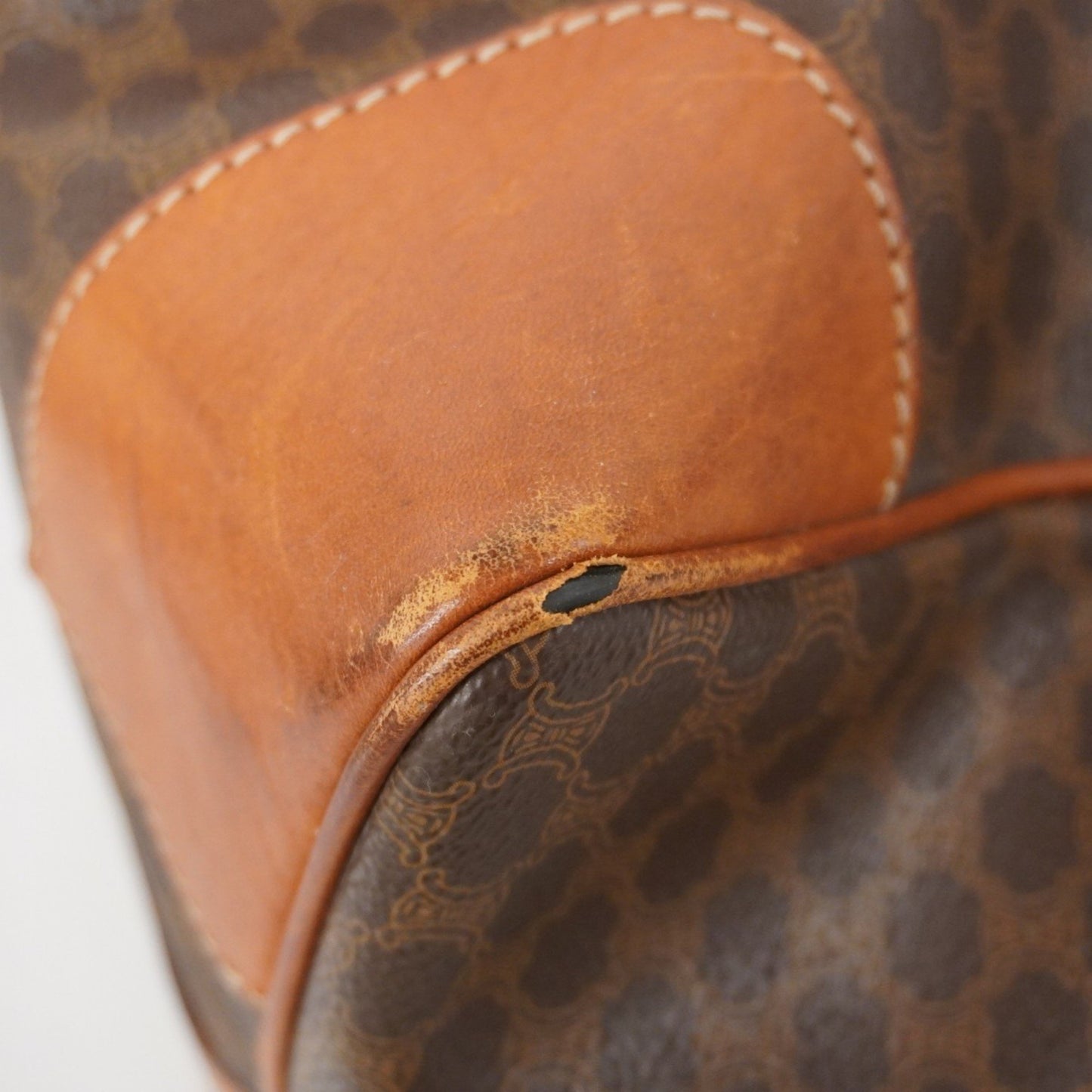 Celine Boston Bag Macadam Brown