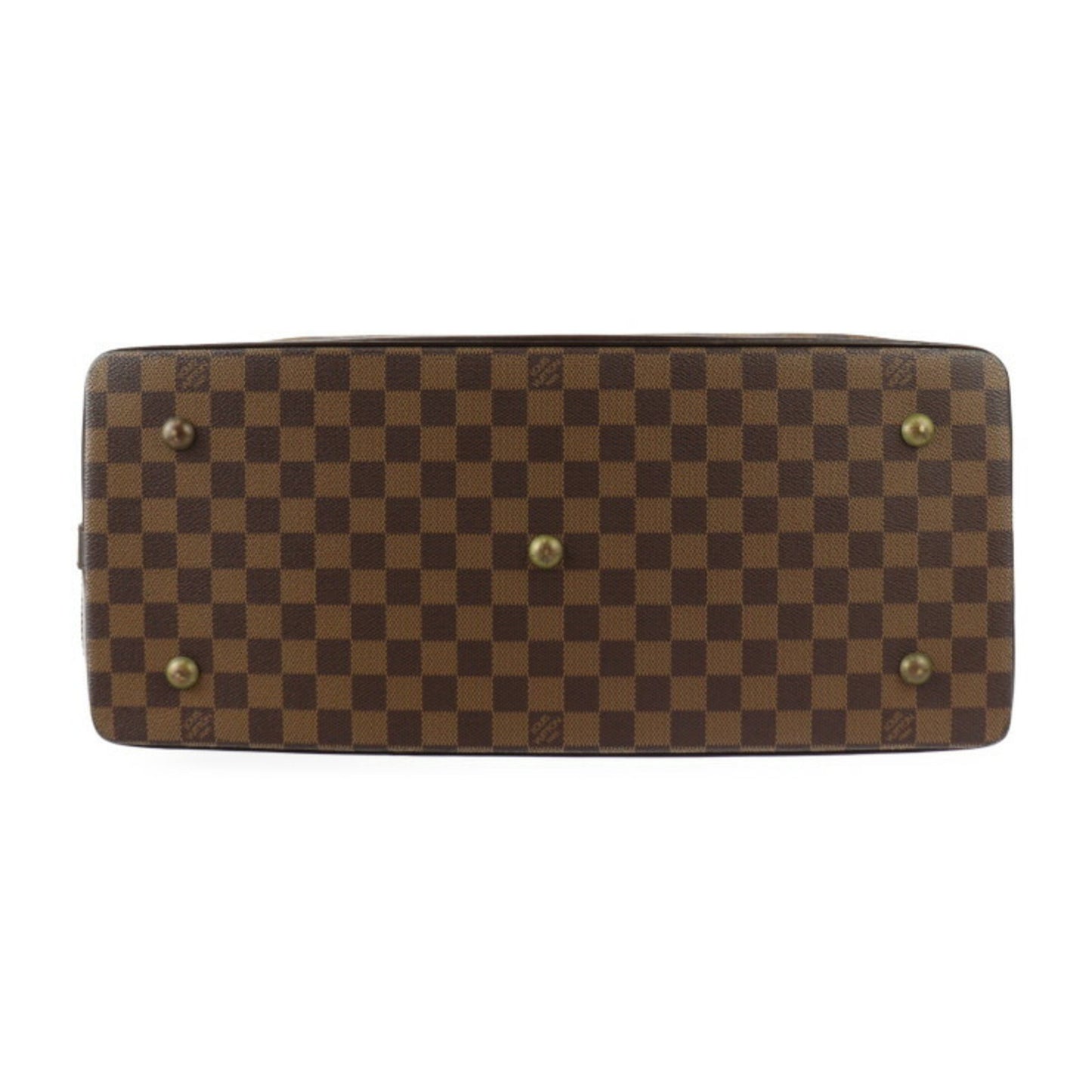 Louis Vuitton Louis Vuitton West End Pm Damier Boston Bag N41130 Calf Ebene Brown Shoulder