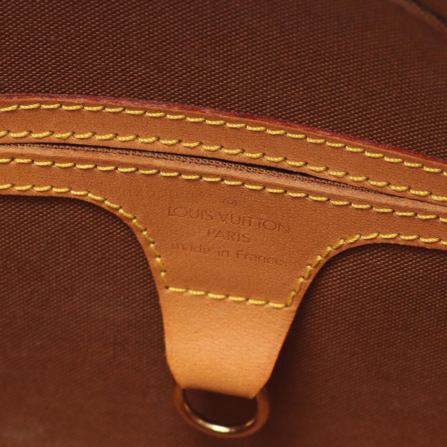 Louis Vuitton Ellipse Pm Monogram Handbag Coated Canvas Leather