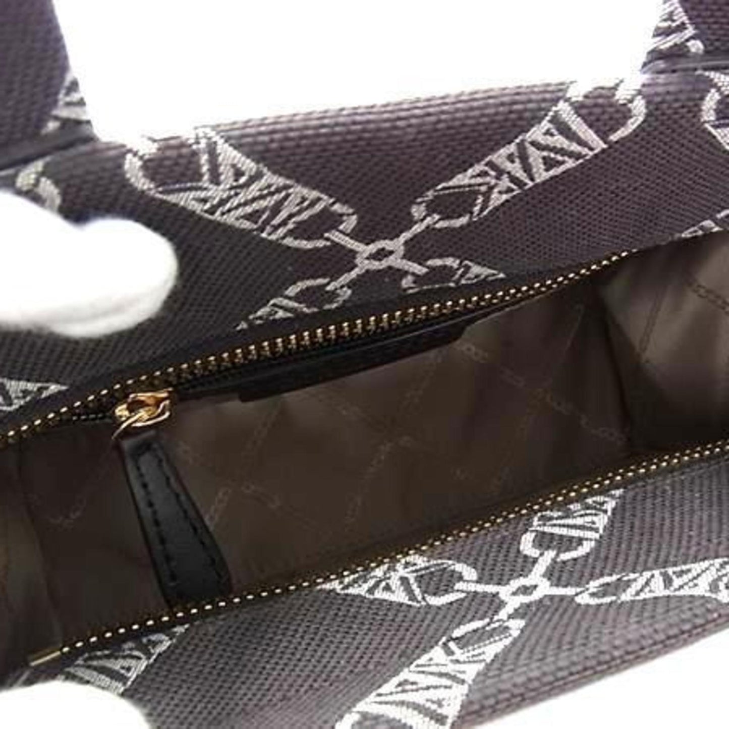 Michael Kors Gigi Tote Bag 30F3G3Gc7J Choc Multi (Brown) Canvas