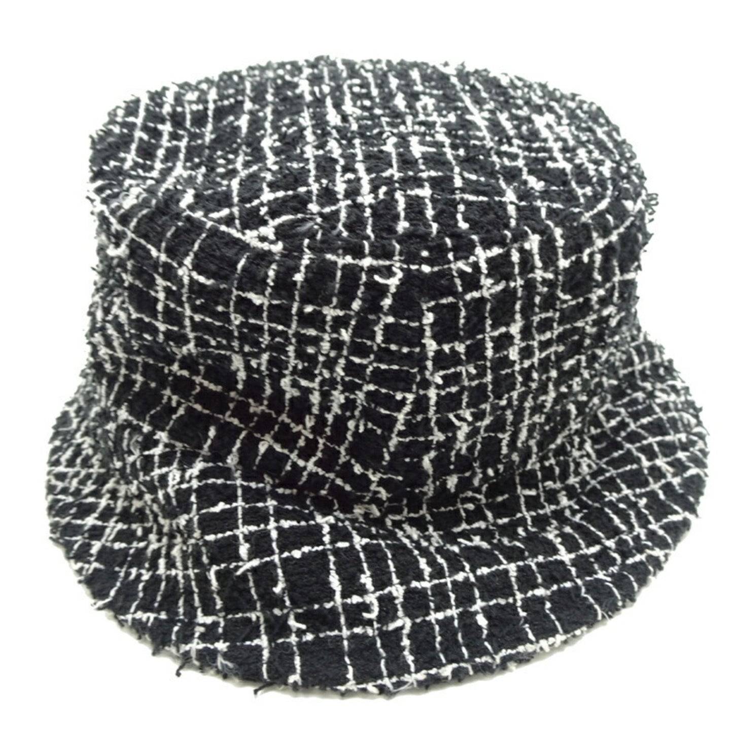 Chanel Tweed Bucket Hat
