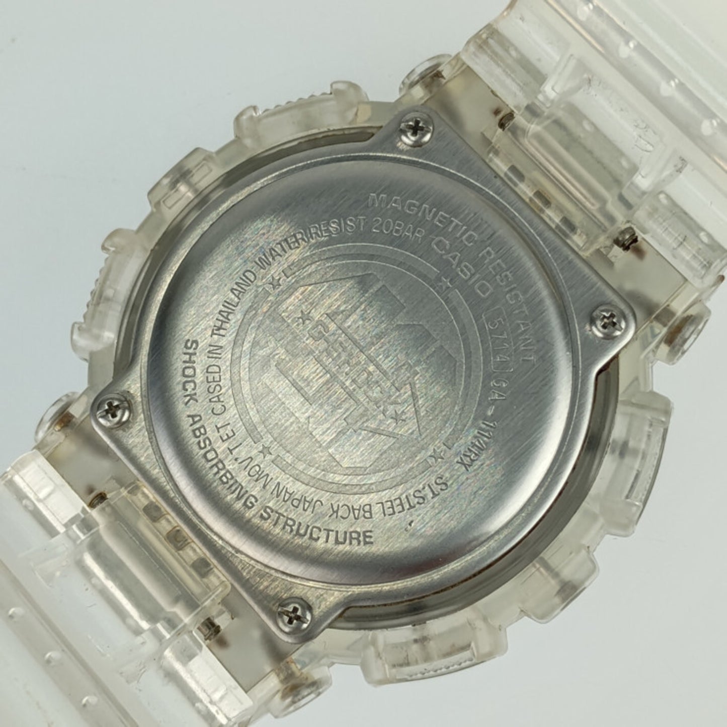 Casio Casio Watch G-Shock 40Th Clear Remix G-Shock Anniversary Ga-114Rx-7Ajr Resin Stainless Steel