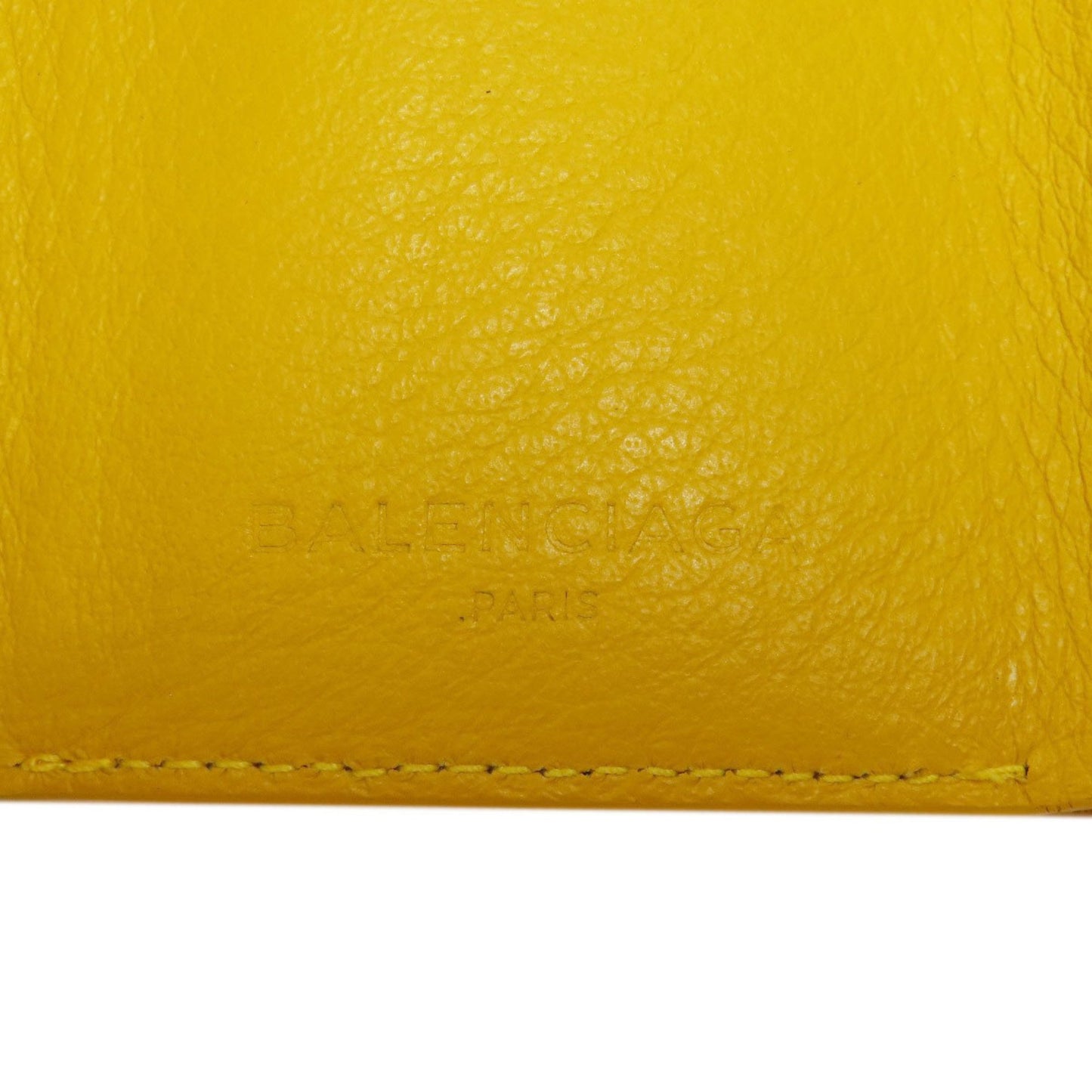 Balenciaga 391446 Paper Wallet Bi-Fold Leather