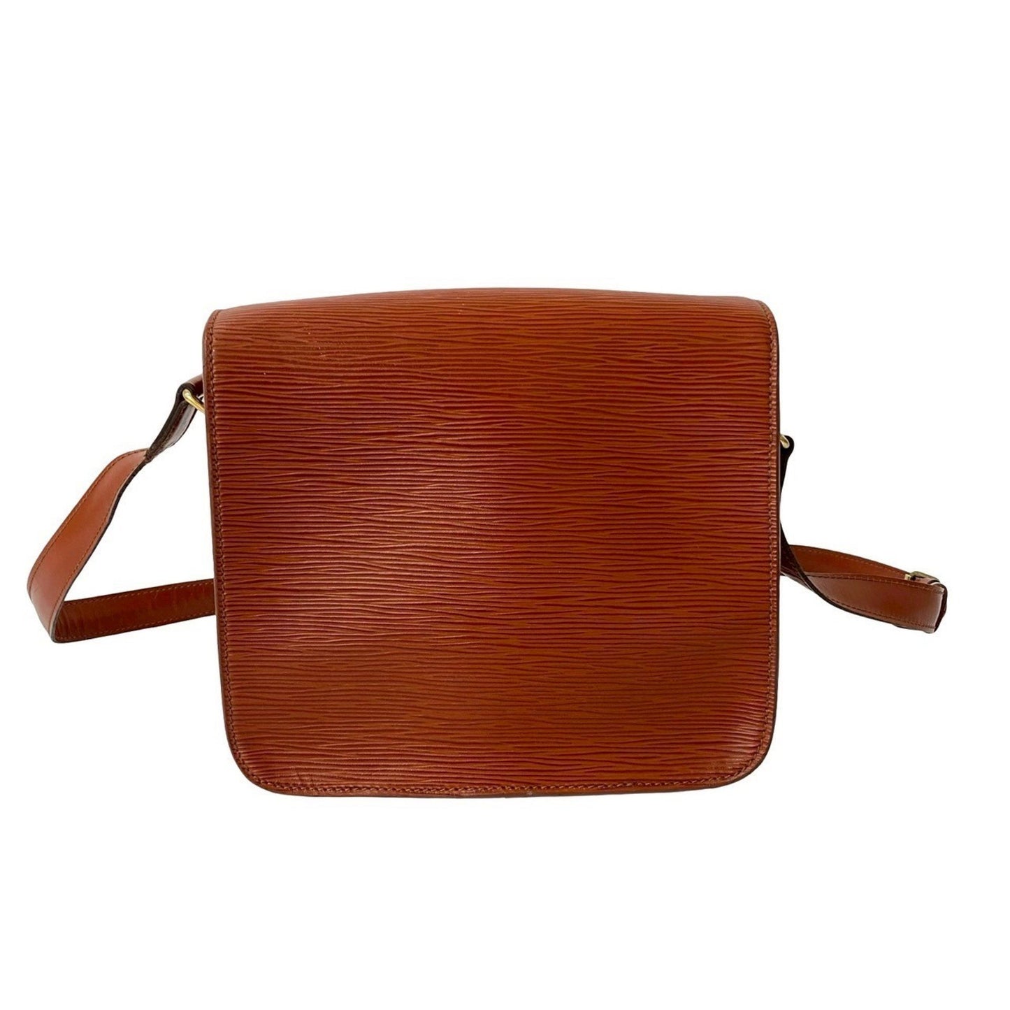 Louis Vuitton Culteciel Epi Leather Shoulder Bag/Pochette In Kenya Brown