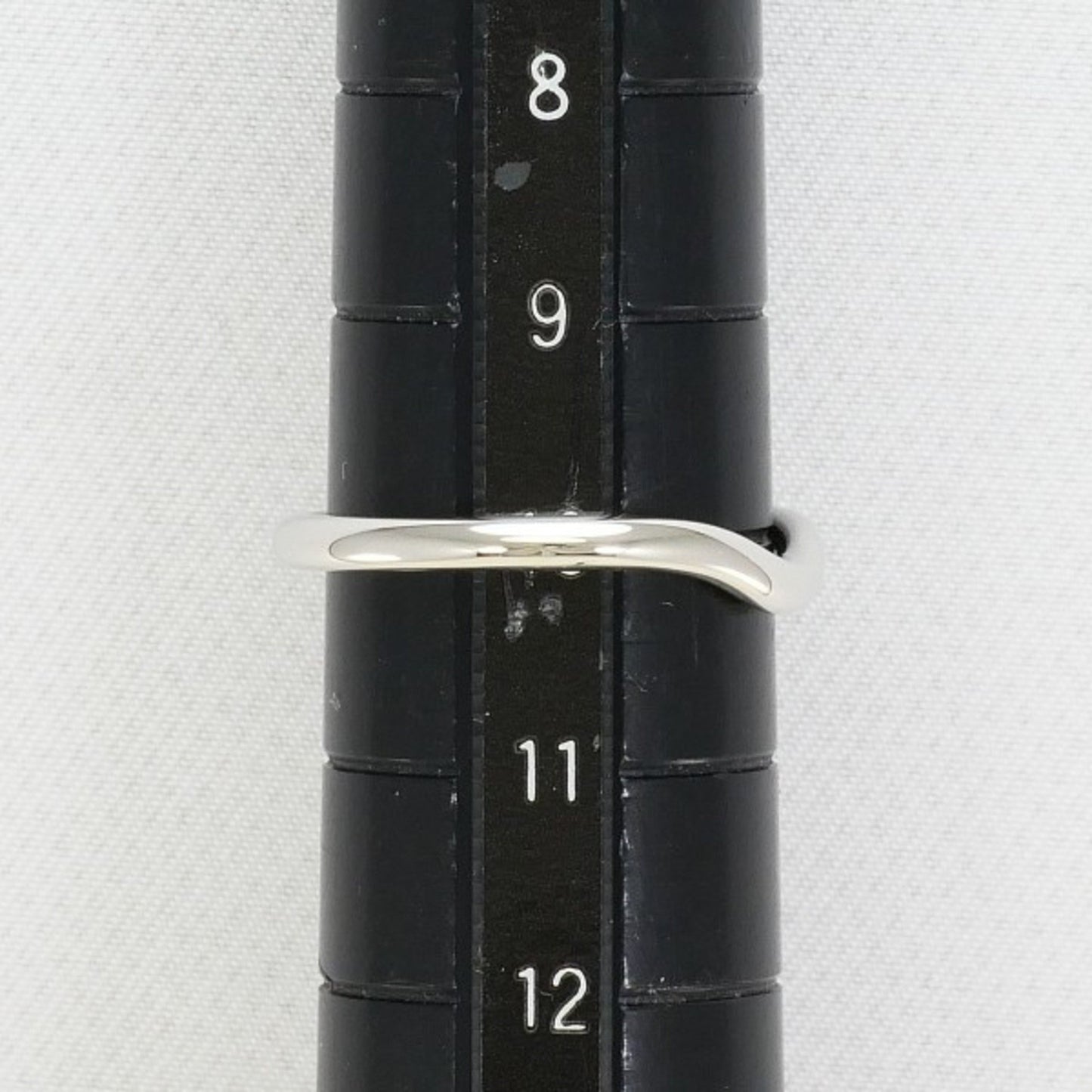 Tiffany Curved Band Pt950 Ring Total Weight: Approx. 3.4G