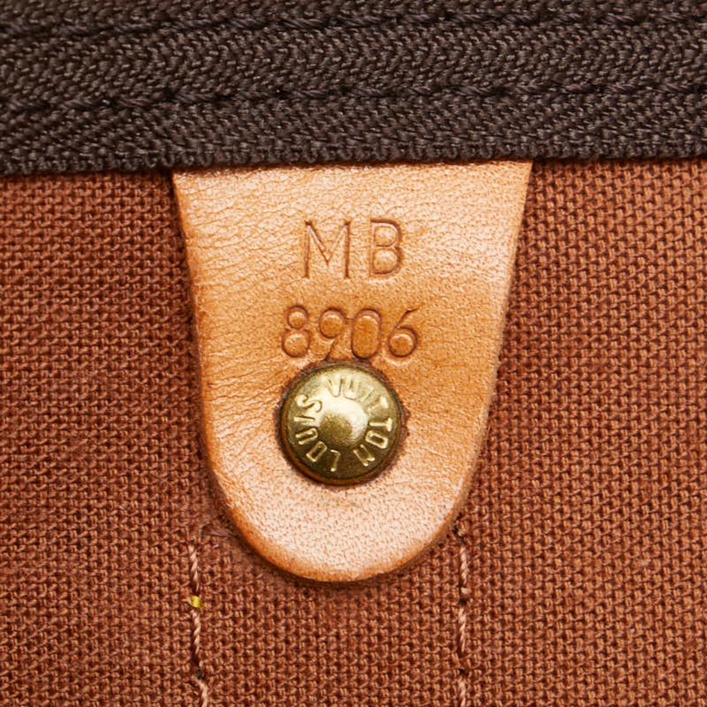 Louis Vuitton Monogram Keepall 50 Boston Bag Shoulder M41426 Brown Pvc Leather