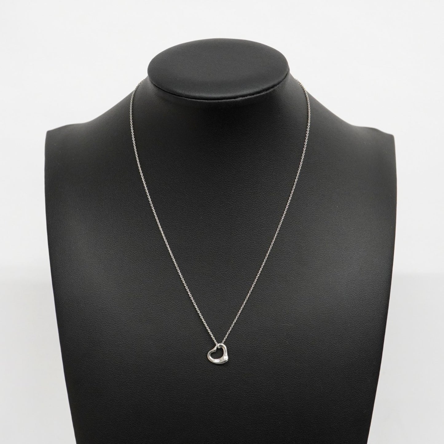 Tiffany Heart Necklace Pt950 Platinum