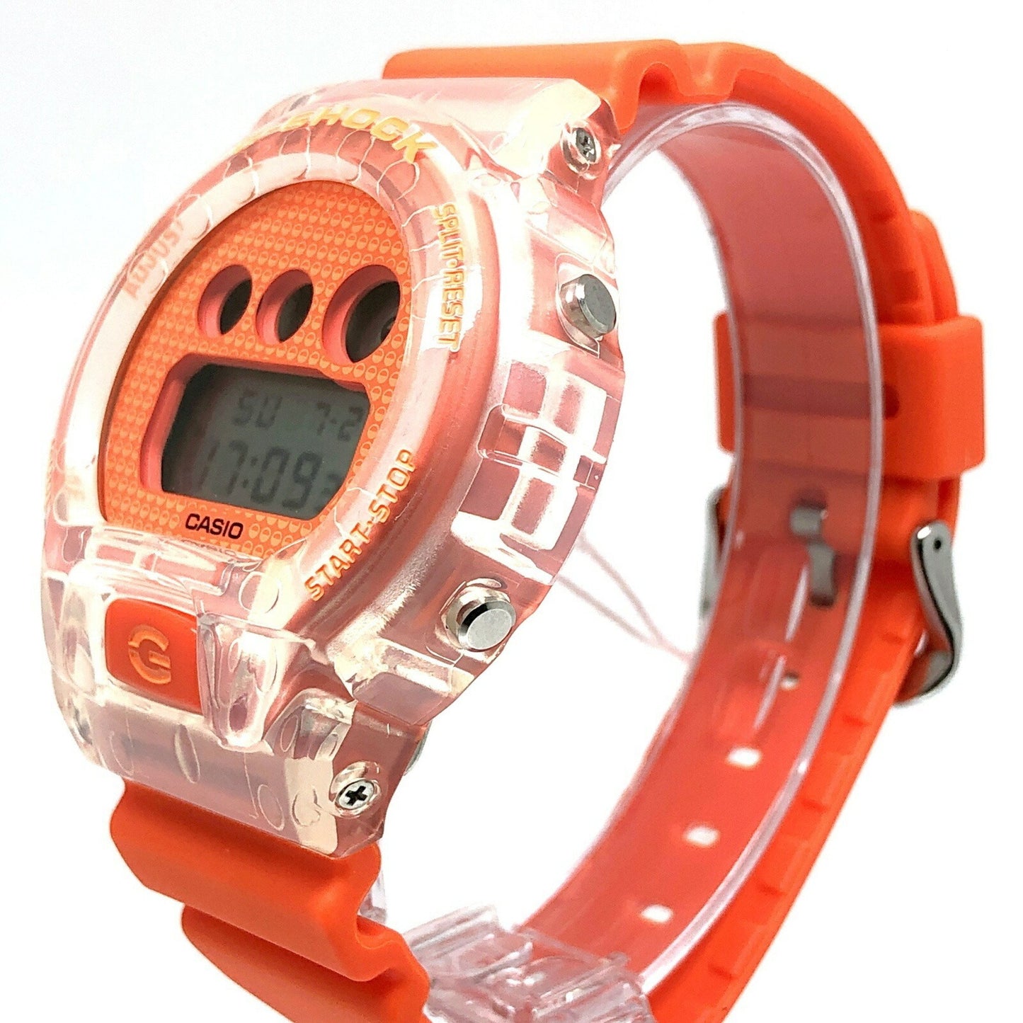 G-Shock Casio Dw-6900Gl-4 Lucky Drop Series Capsule Toy Watch With Skeleton Bezel