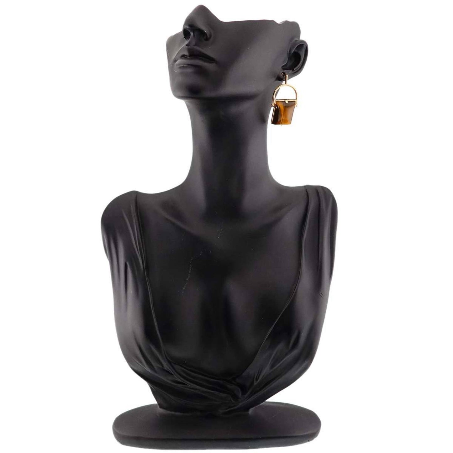 Louis Vuitton Tiger Eye Earrings In 18K Yellow Gold