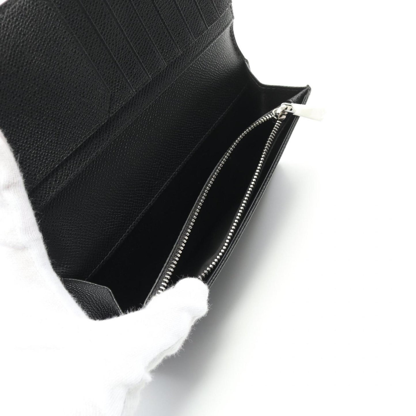 Bally Bi-Fold Long Wallet Leather